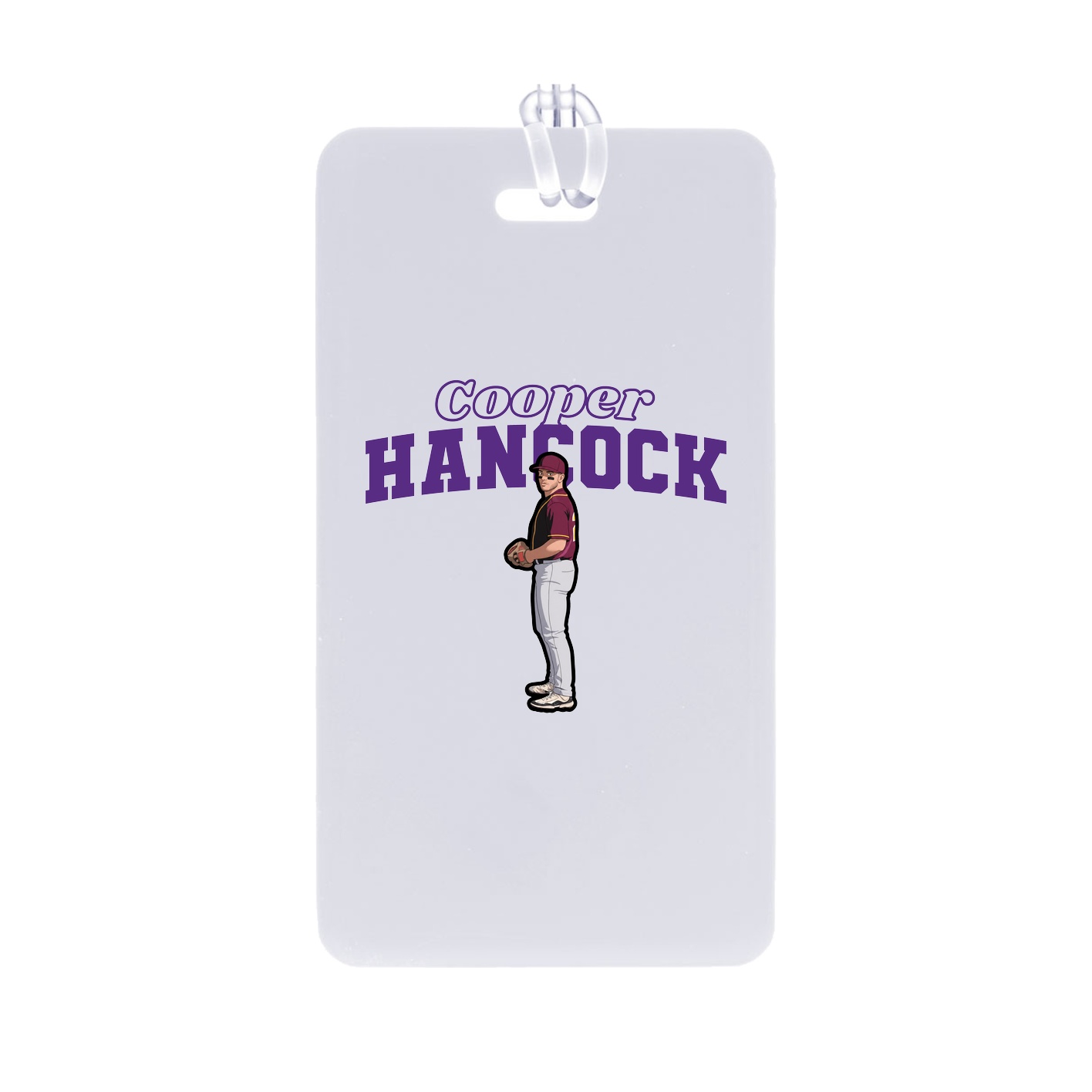 Bag Tag — Name Arch in Classic