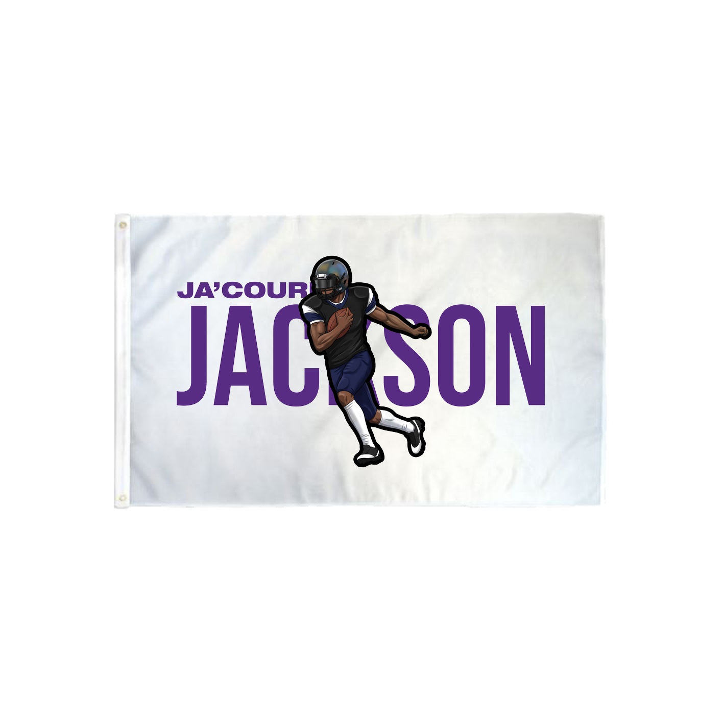 3x5 Flag — Player Name in Classic