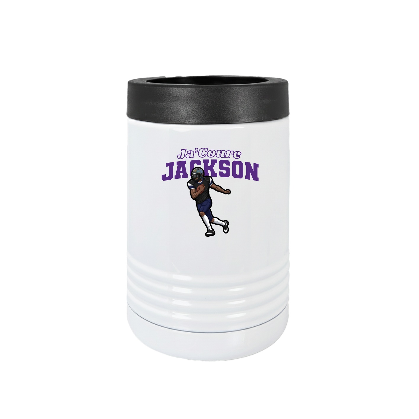 Beverage Holder — Name Arch in White