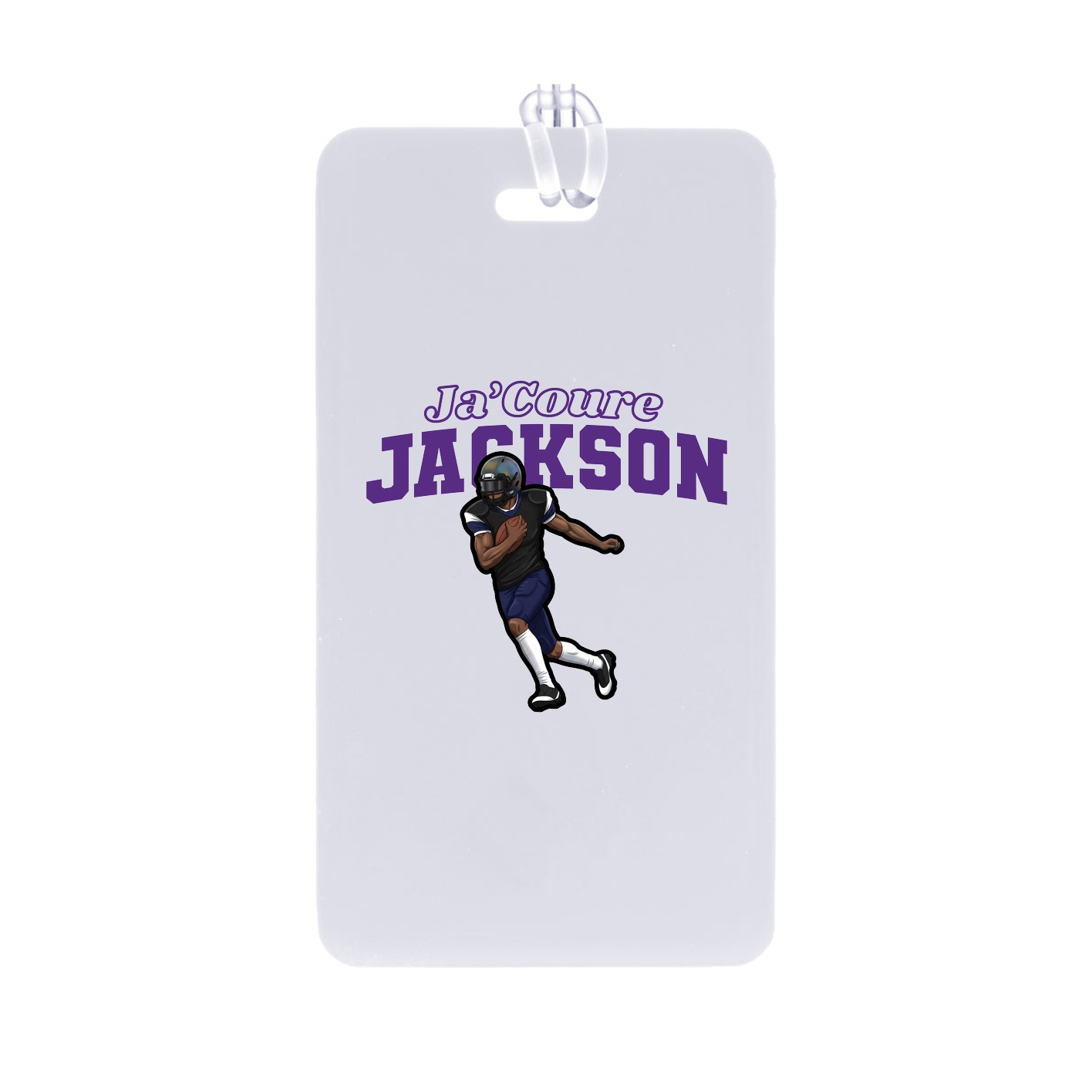 Bag Tag — Name Arch in Classic