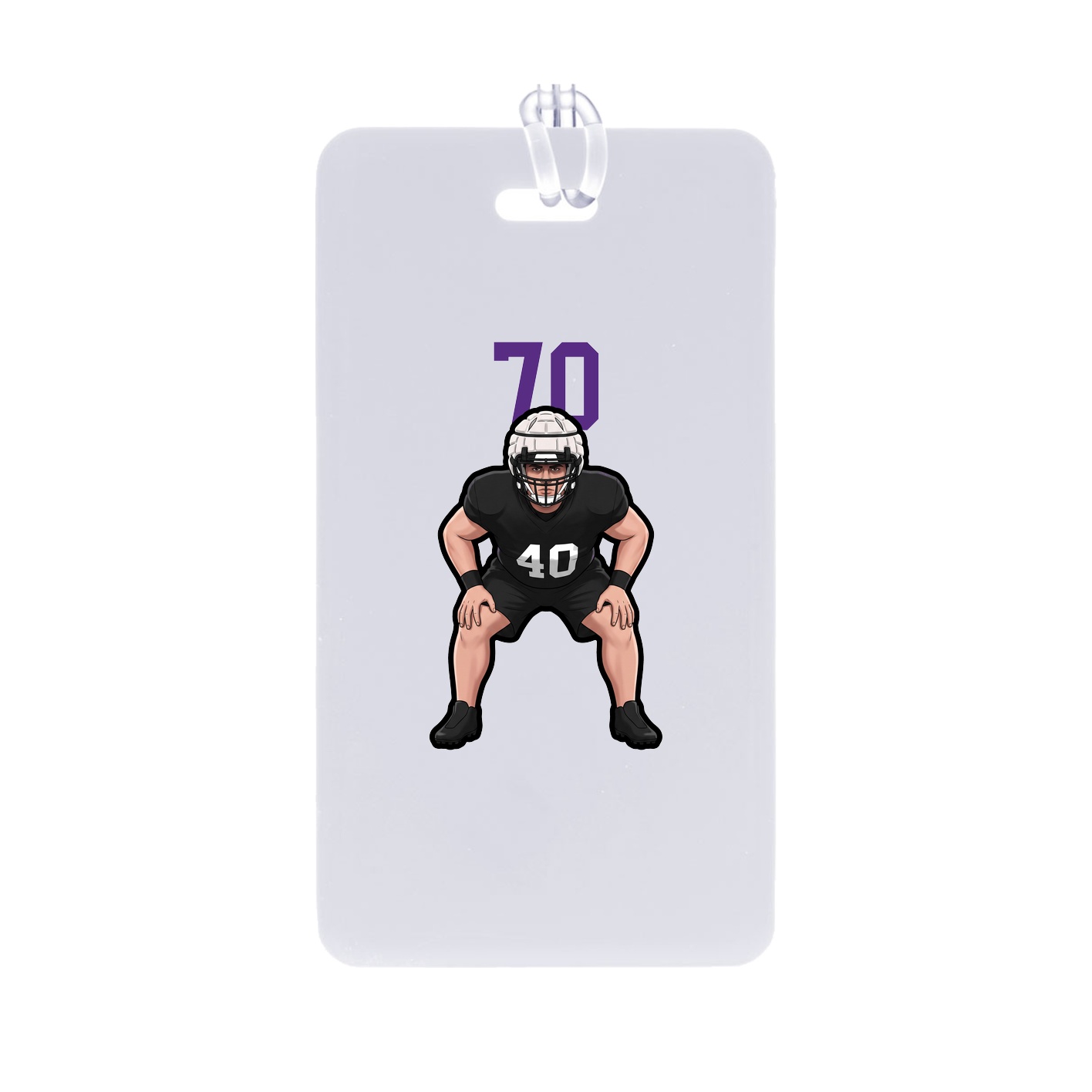 Bag Tag — Number Top in Classic