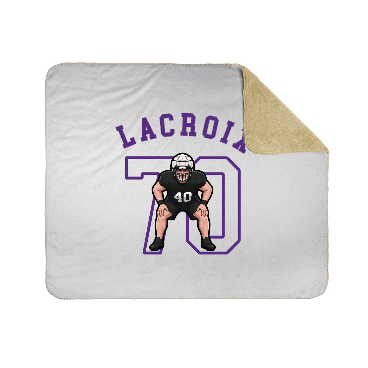 Throw Blanket — Shirsey Arch in White