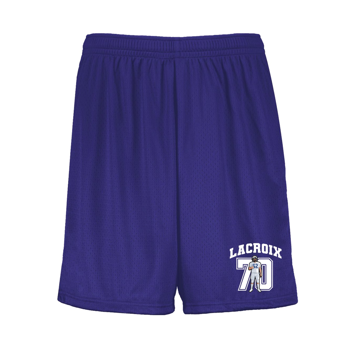 Shorts — Number in Purple