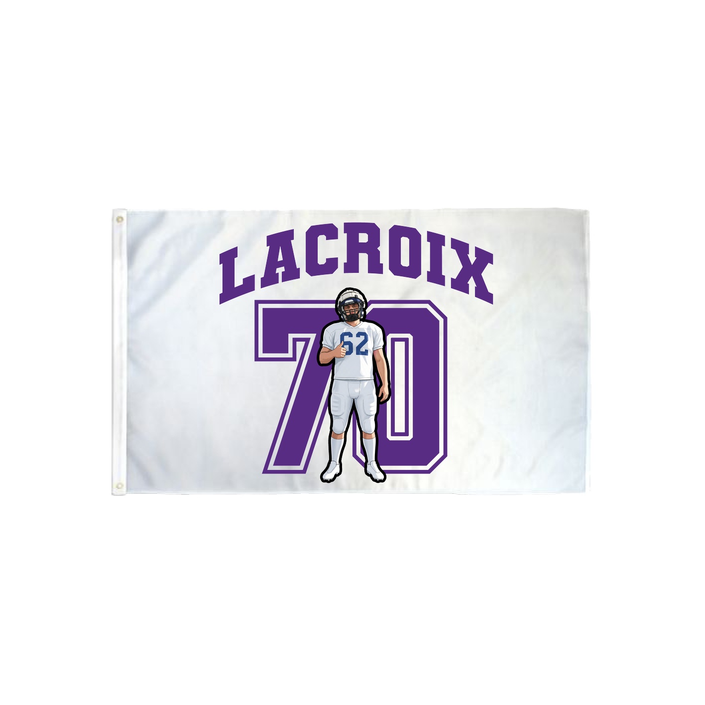3x5 Flag — Number in Classic