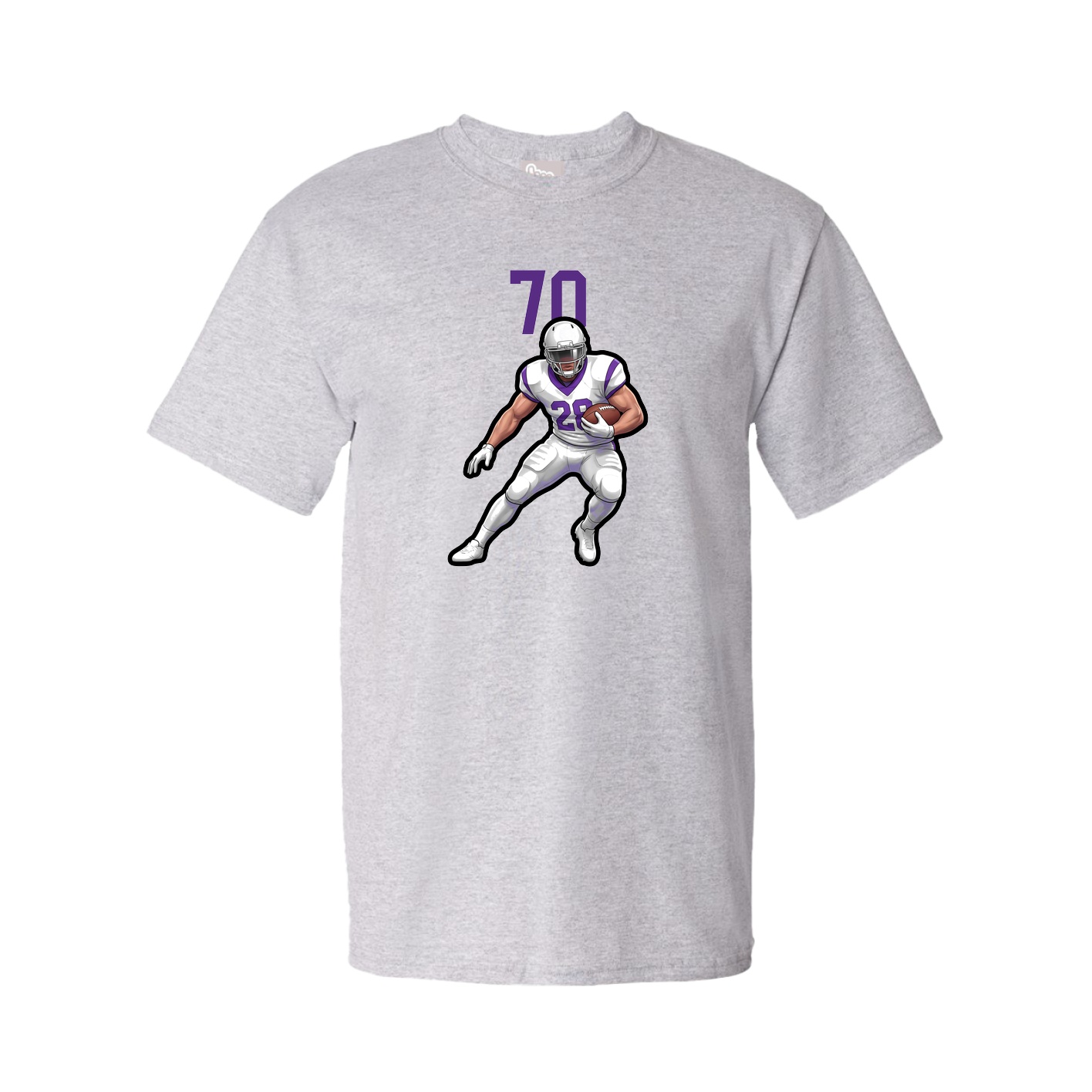 Tee — Number Top in Grey