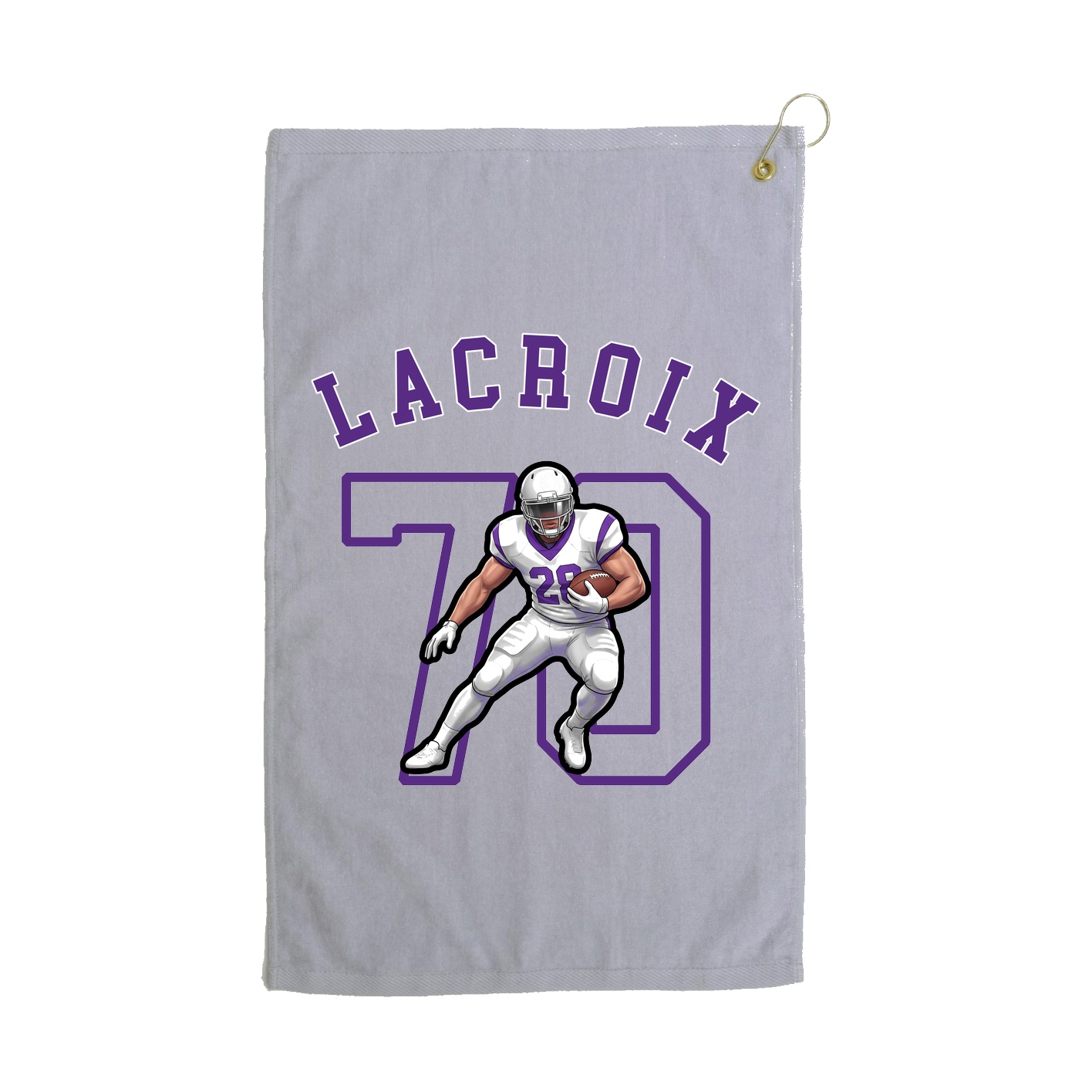 Golf Towel — Shirsey Arch in Grey