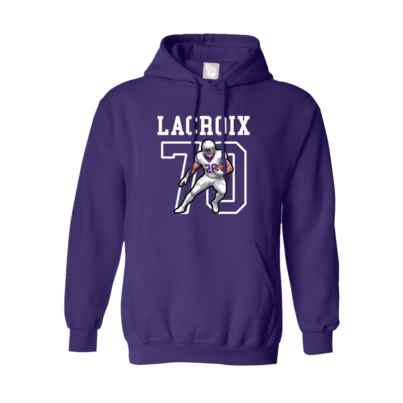 Hoodie — Shirsey in Purple