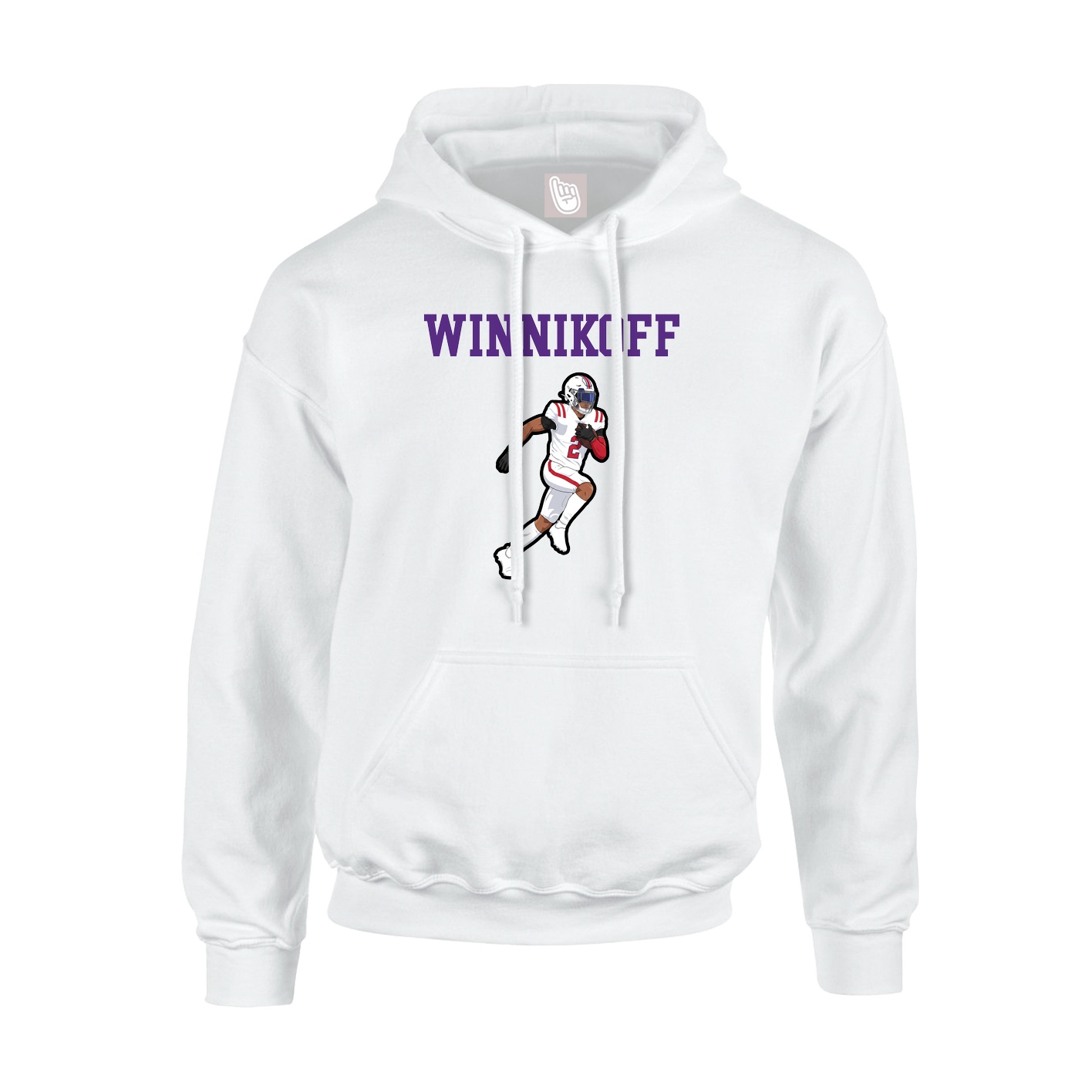 Youth Hoodie — Shirsey in White