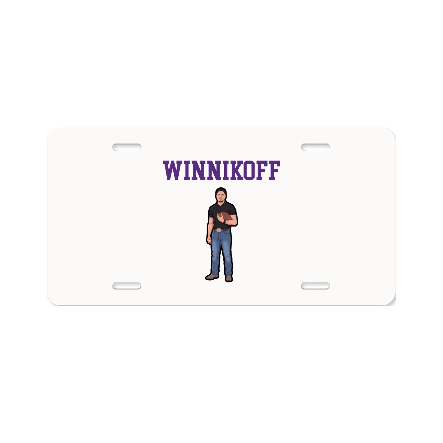 License Plate — Shirsey in Classic