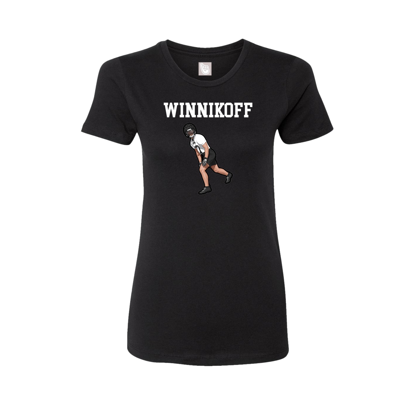 Fitted Women's Tee — Shirsey in Black
