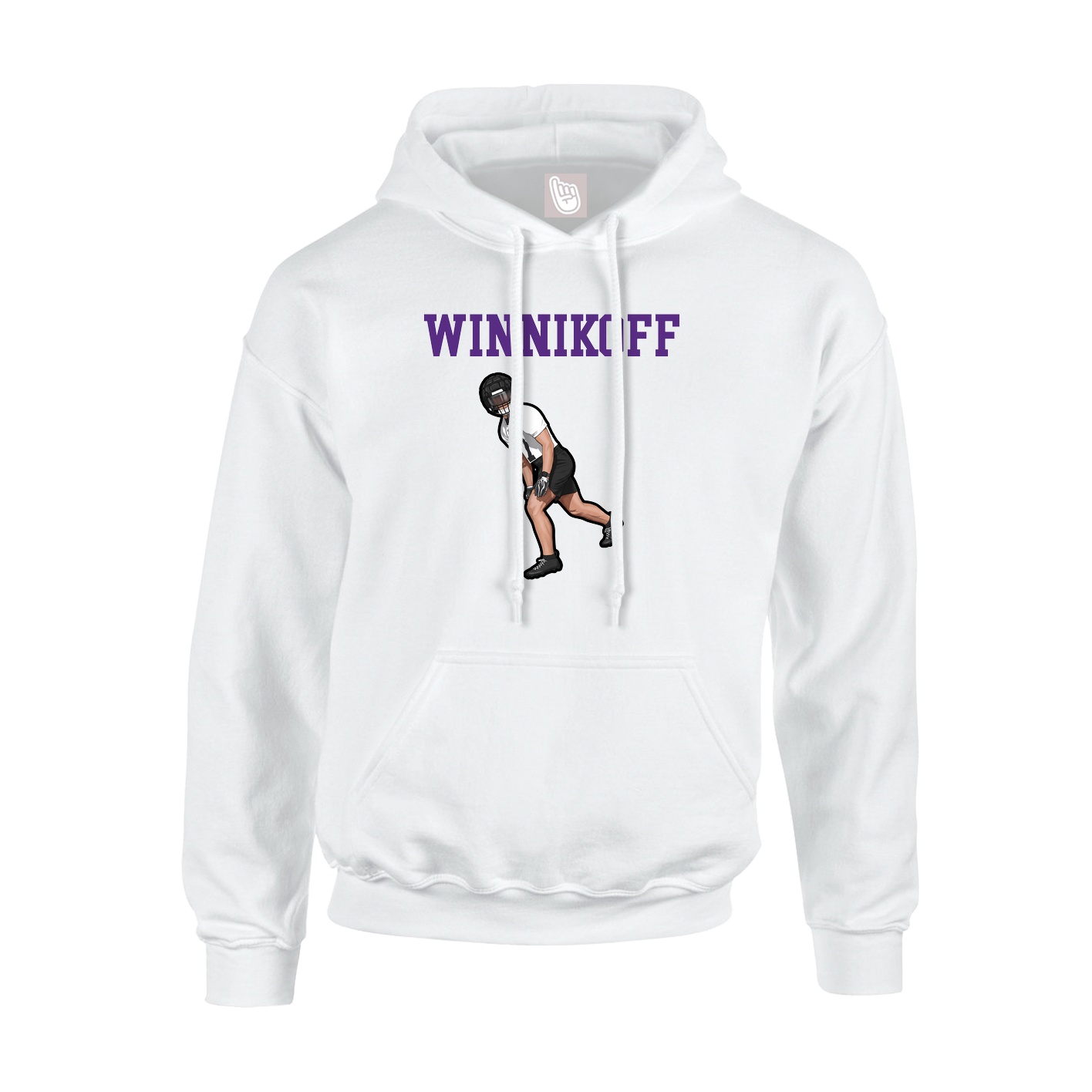 Youth Hoodie — Shirsey in White
