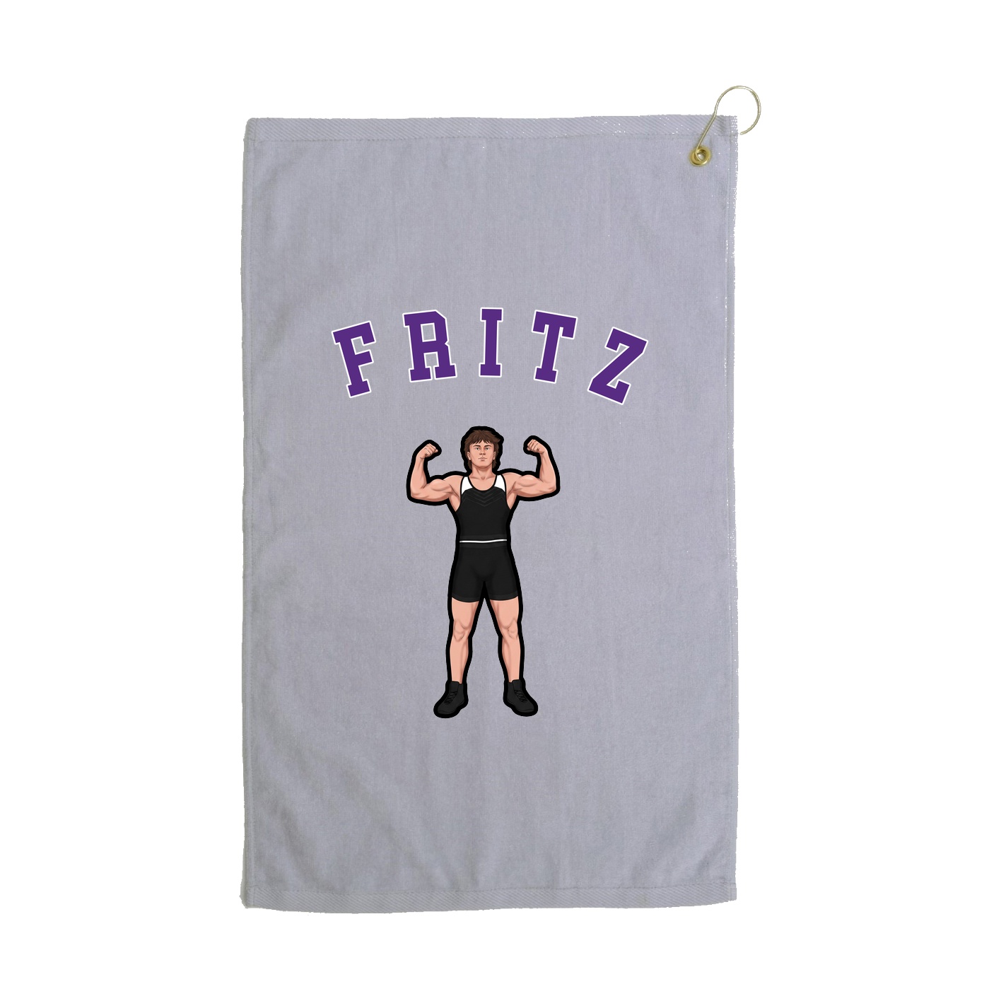Golf Towel — Shirsey Arch in Grey