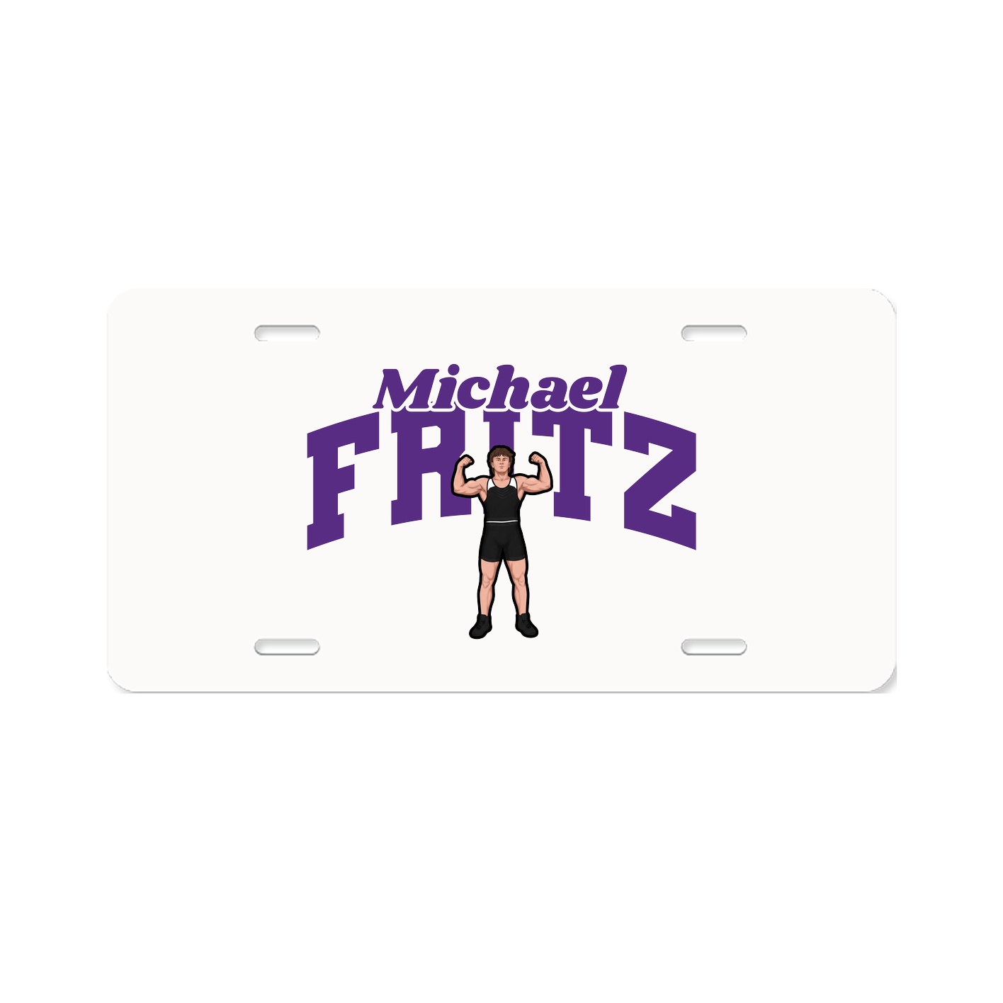 License Plate — Signature Arch in Classic
