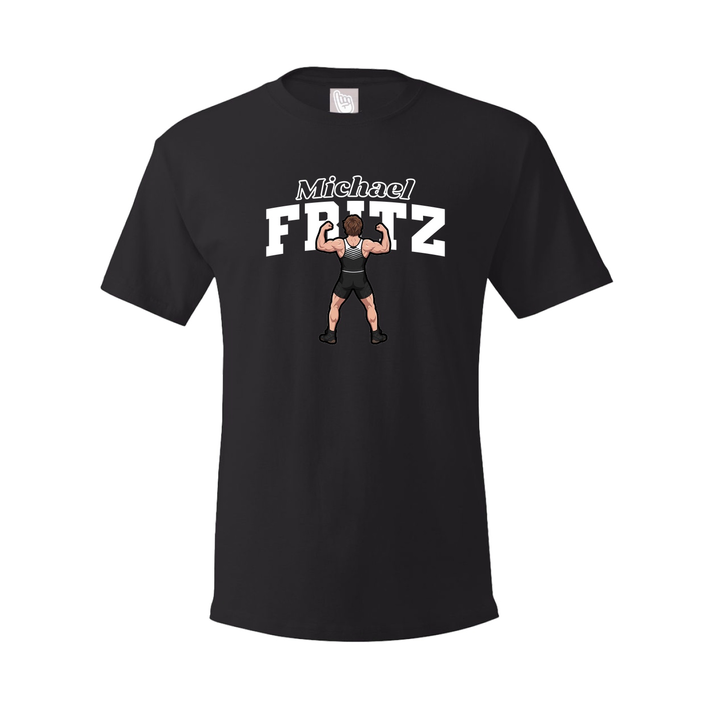 Tee — Name Arch in Black