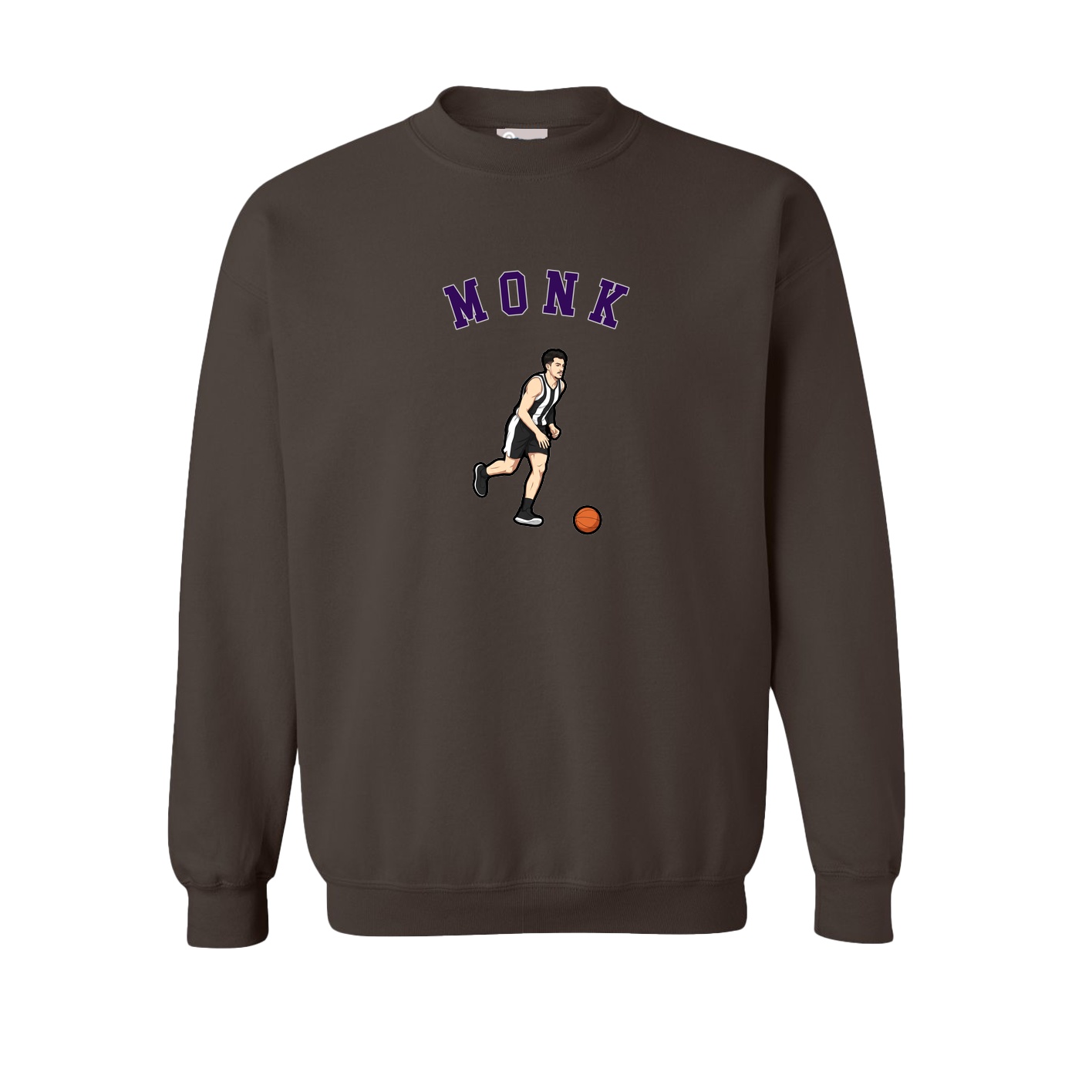 Fleece Crew — Shirsey Arch in Brown