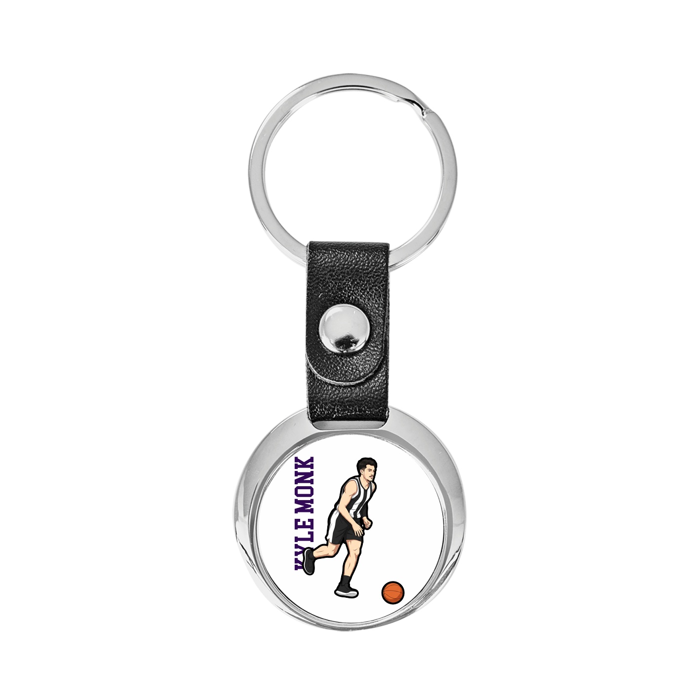 Key Chain — Name Vertical in Classic