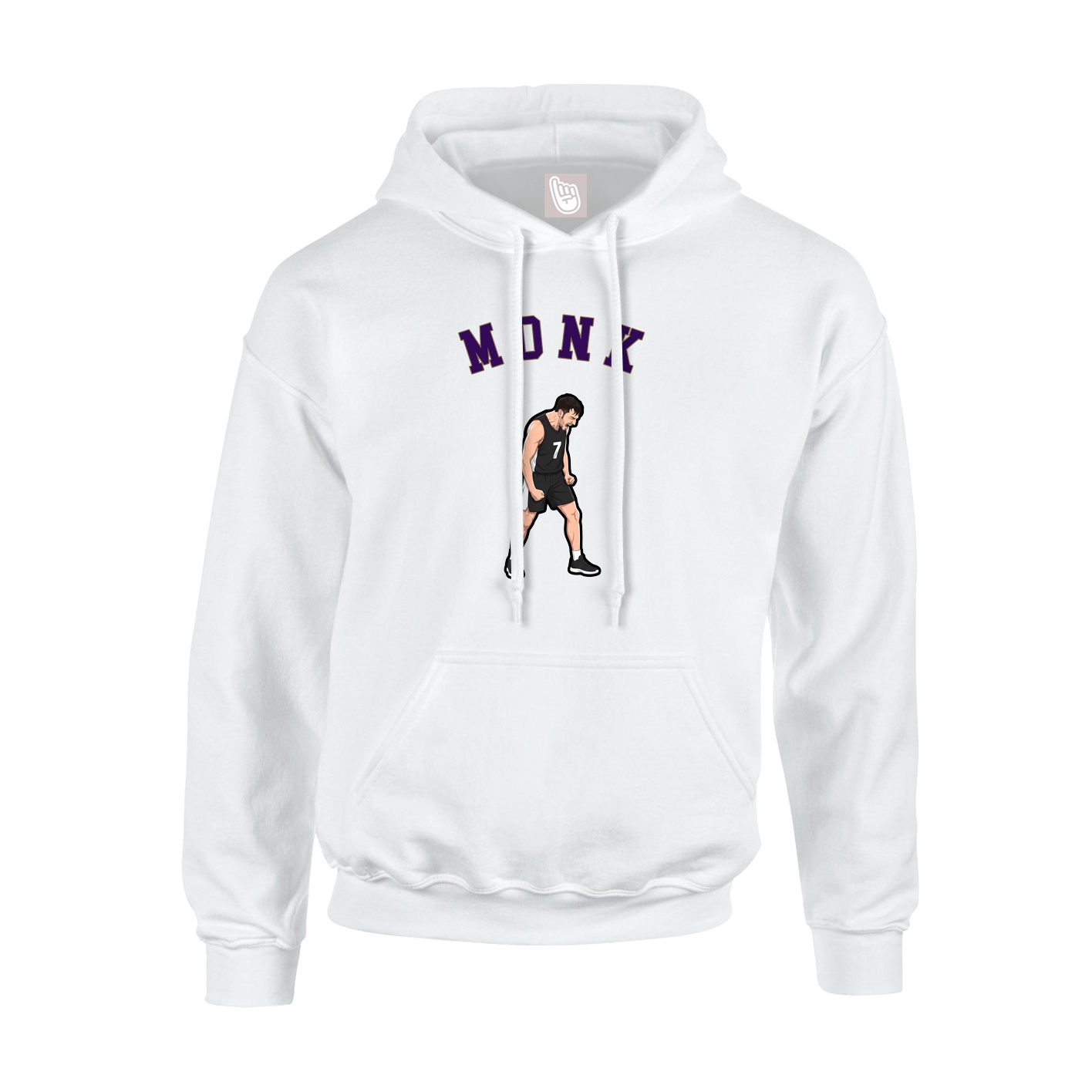 Hoodie — Shirsey Arch in White