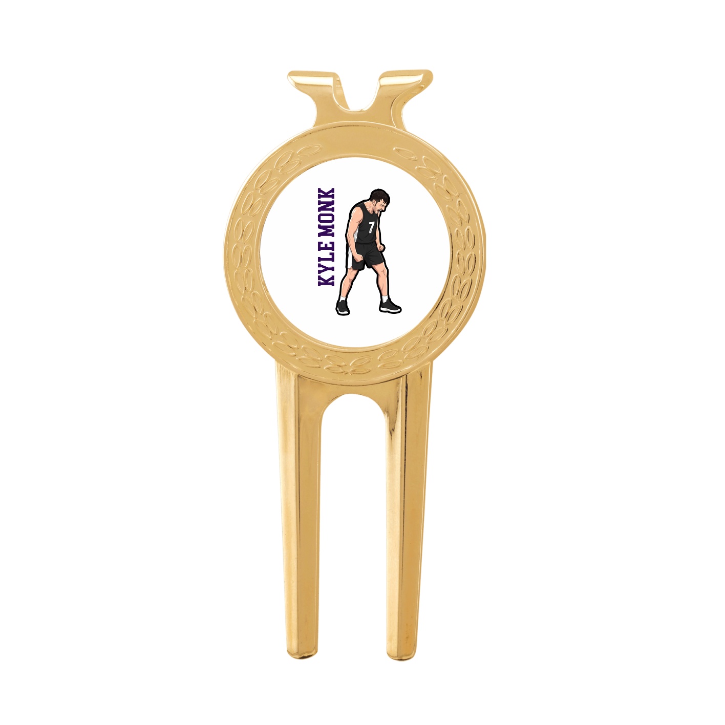 Divot Tool with Ball Marker — Name Vertical in Classic