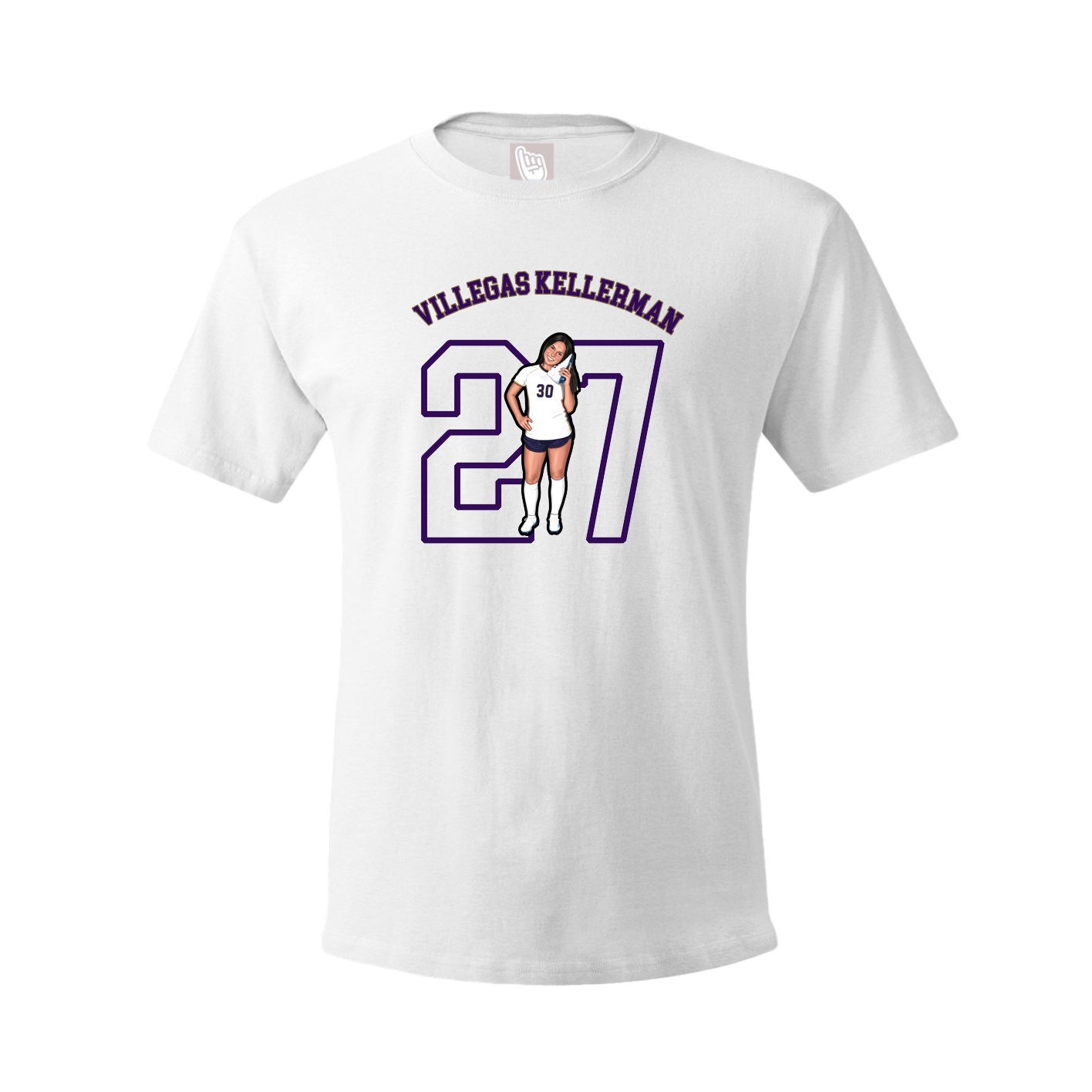 Youth Tee — Shirsey Arch in White