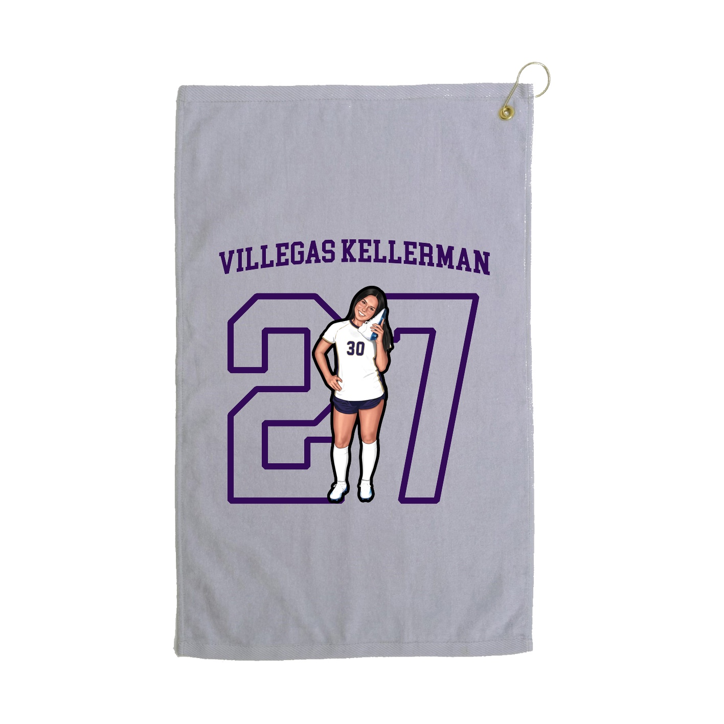 Terry Velour Golf Towel