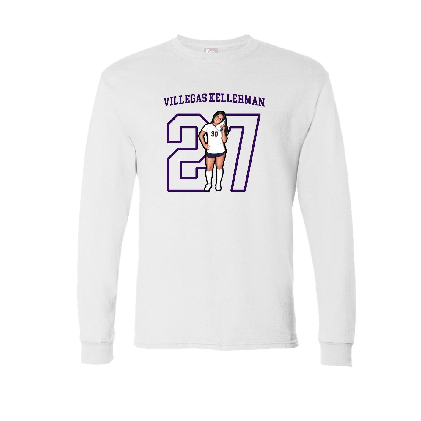Long Sleeve Tee — Shirsey in White