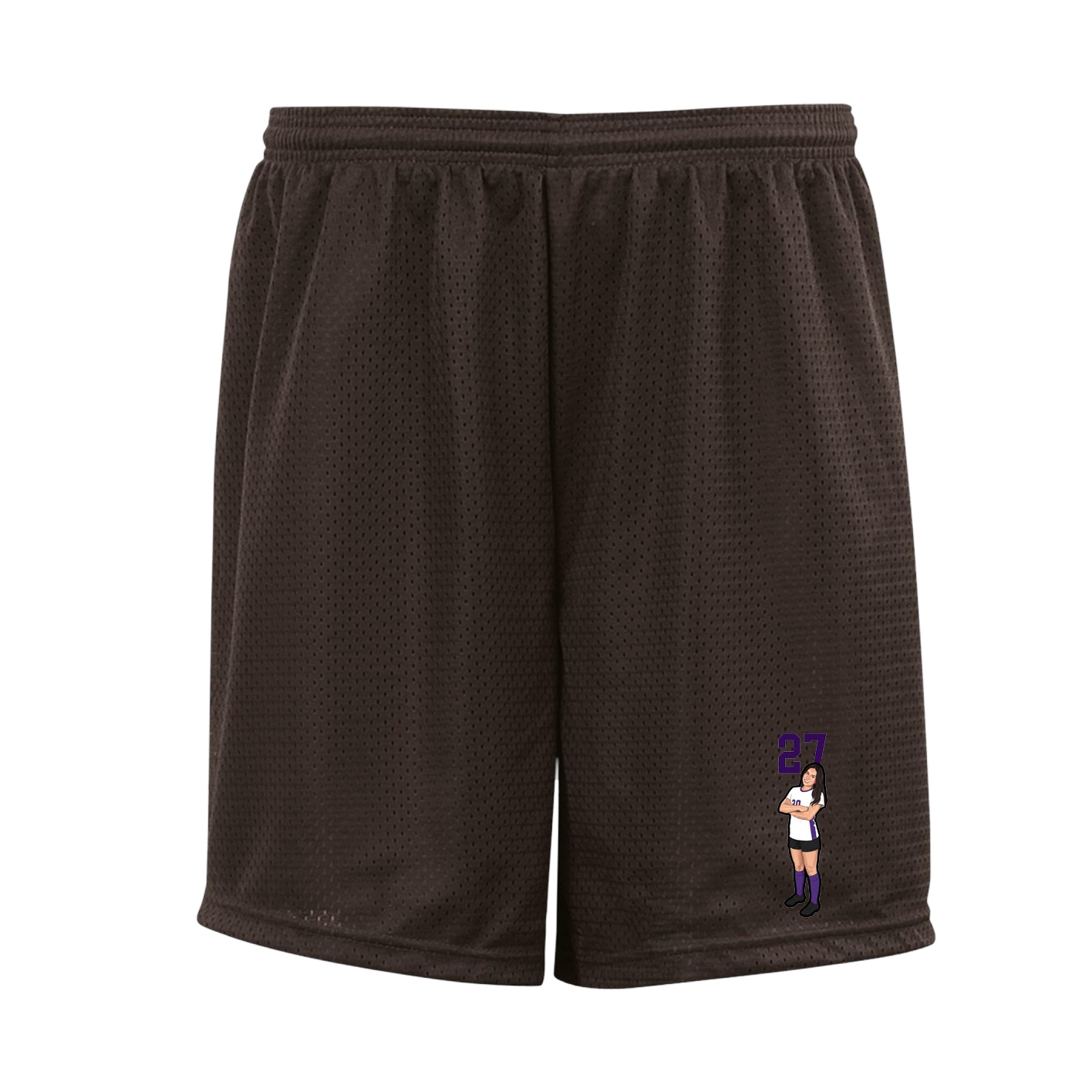 Shorts — Number Top in Brown