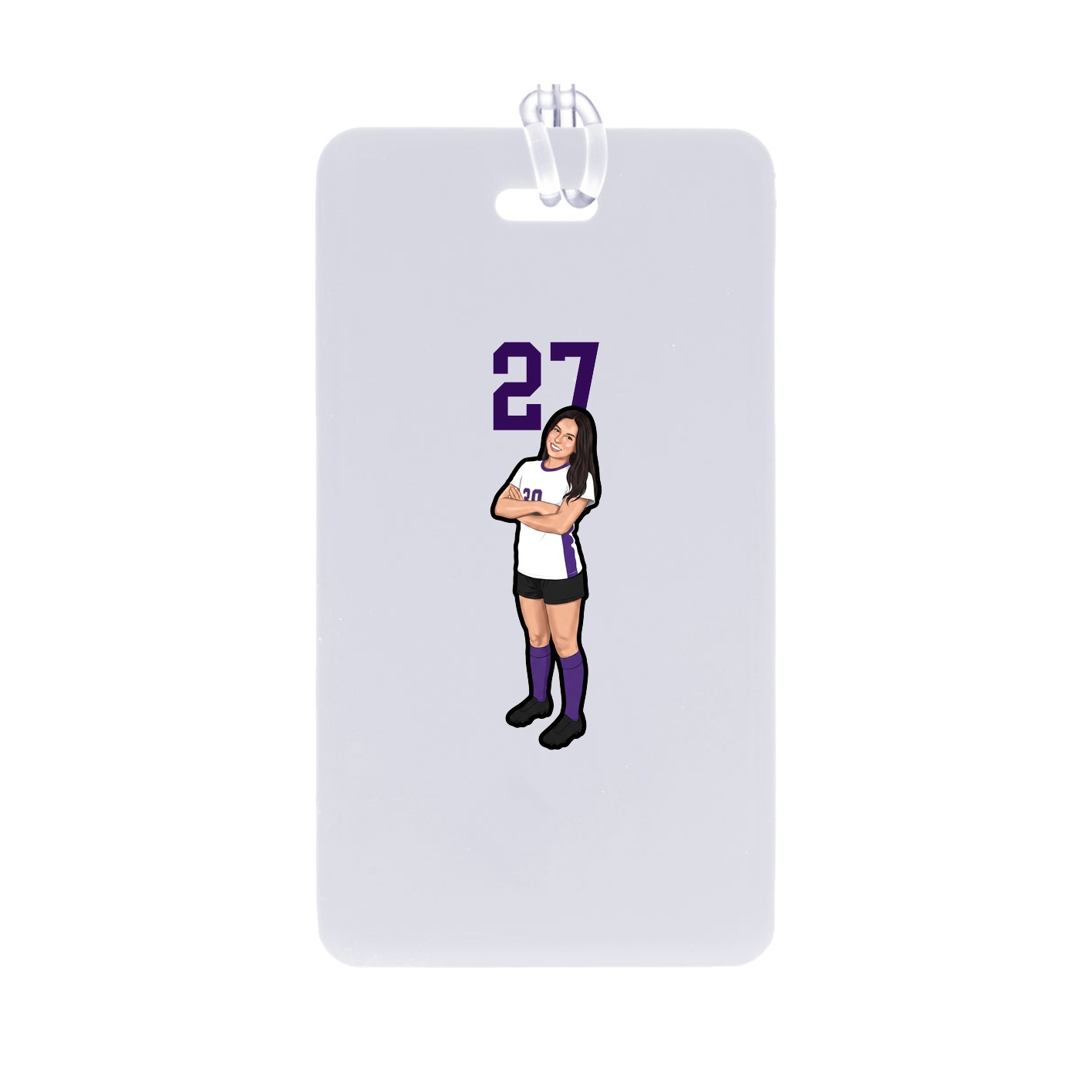 Bag Tag — Number Top in Classic