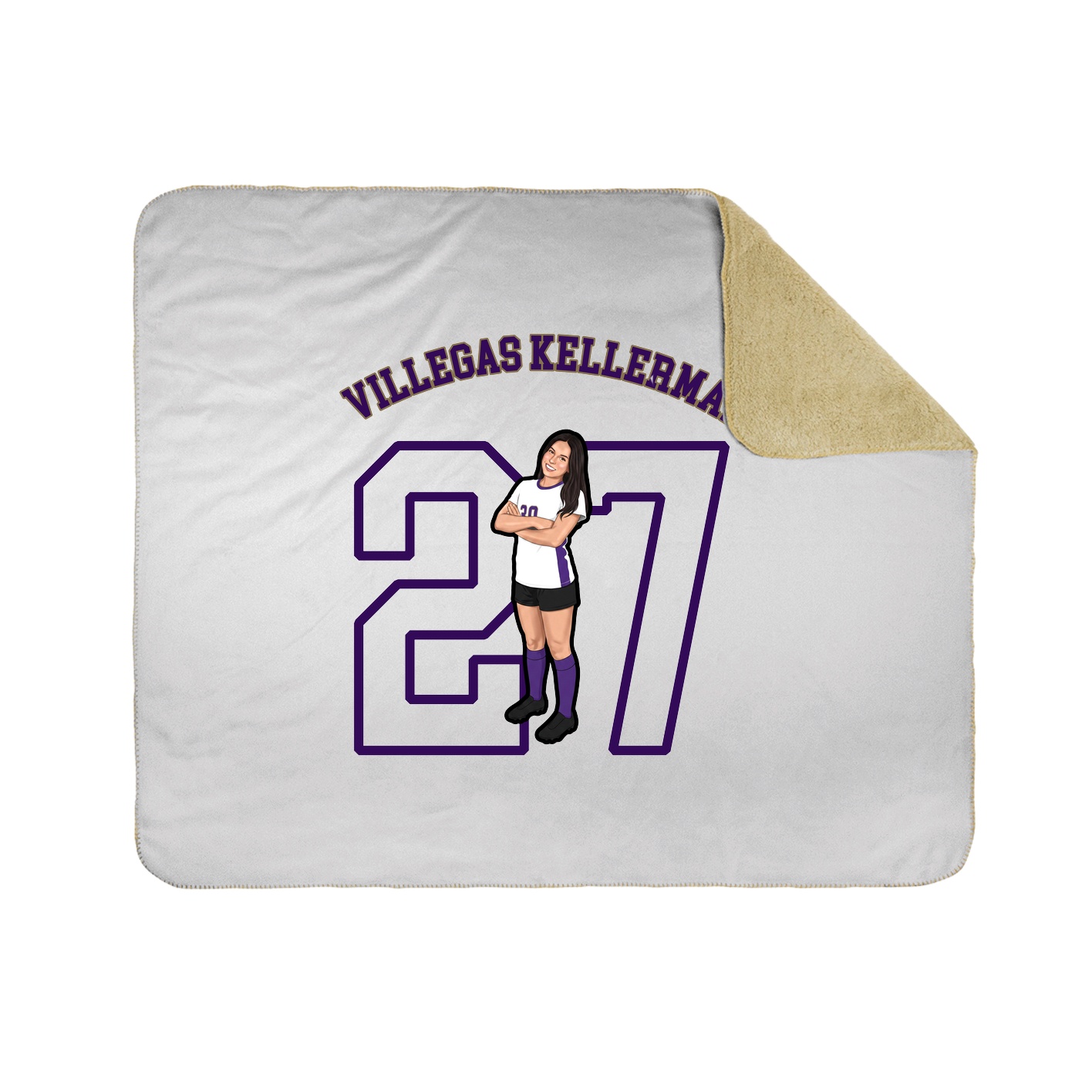 Throw Blanket — Shirsey Arch in White