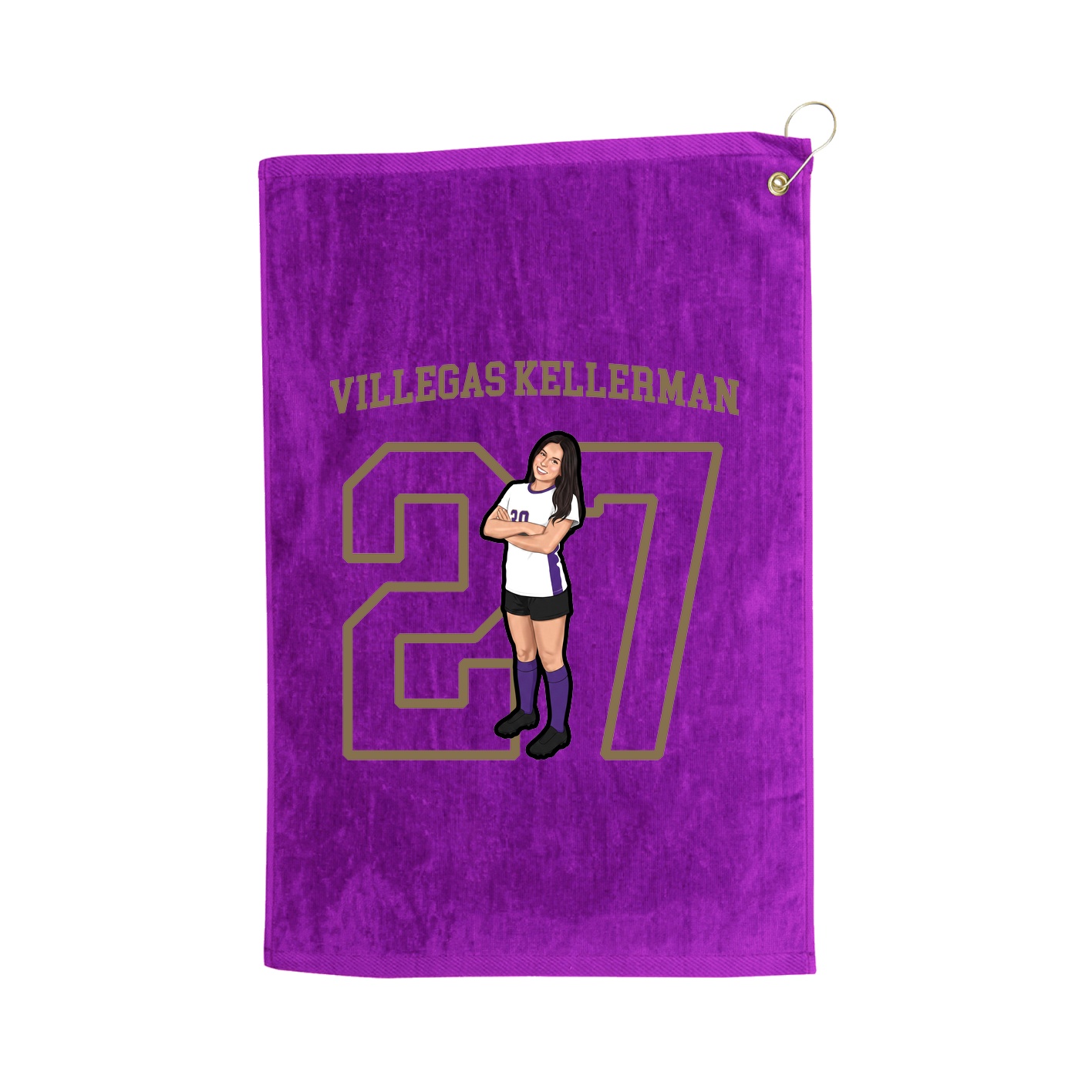 Golf Towel — Shirsey in Purple
