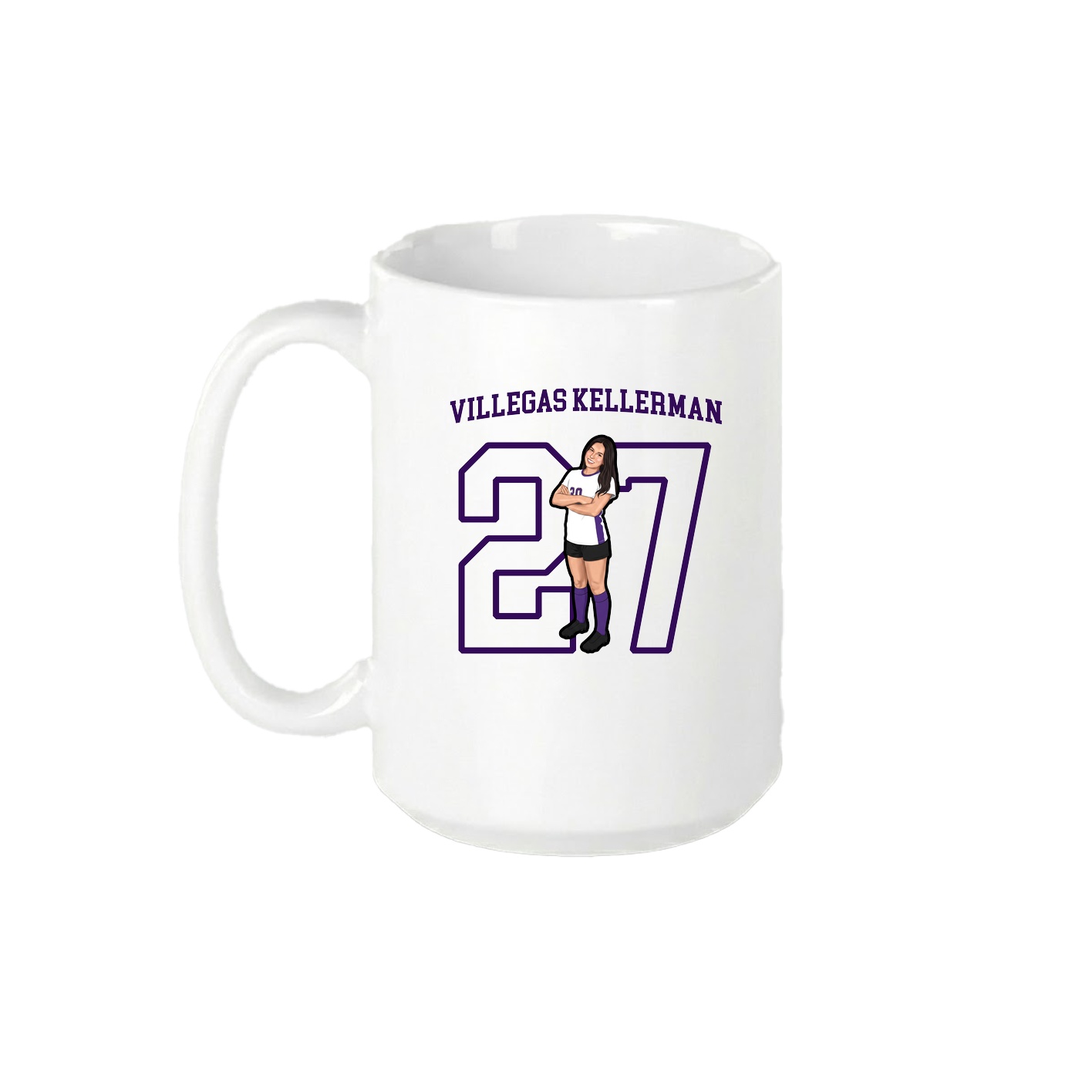 15oz Coffee Mug — Shirsey in White
