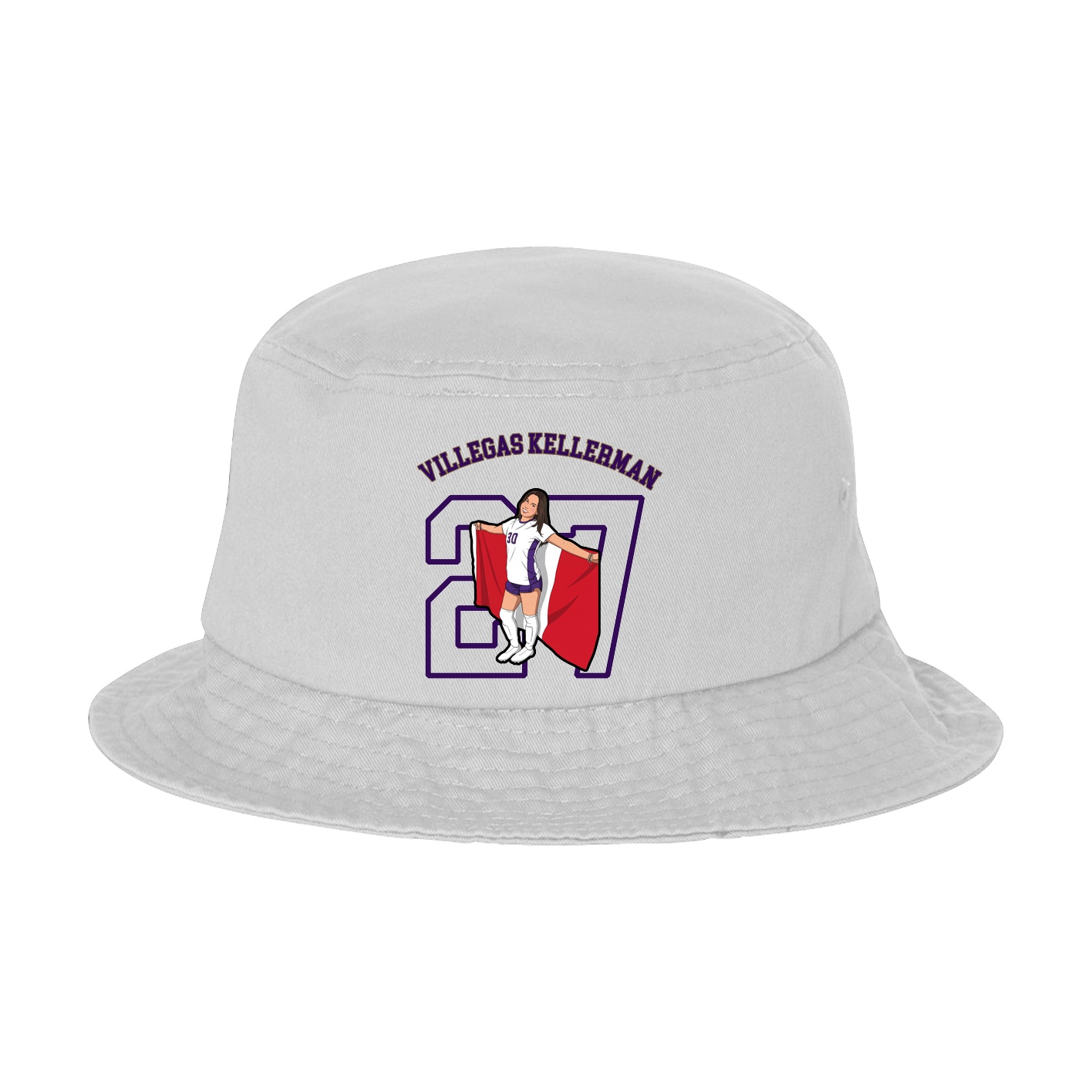 Bucket Cap — Shirsey Arch in White