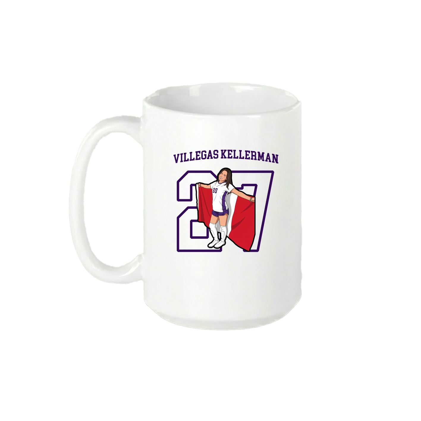 15oz Coffee Mug — Shirsey in White