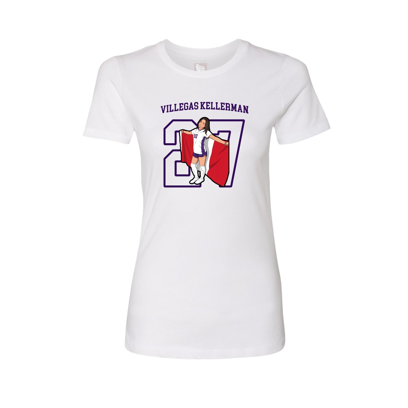Fitted Women's Tee — Shirsey in White