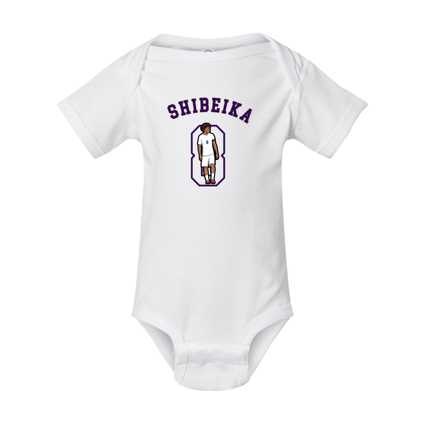 Baby Onesie — Shirsey Arch in White