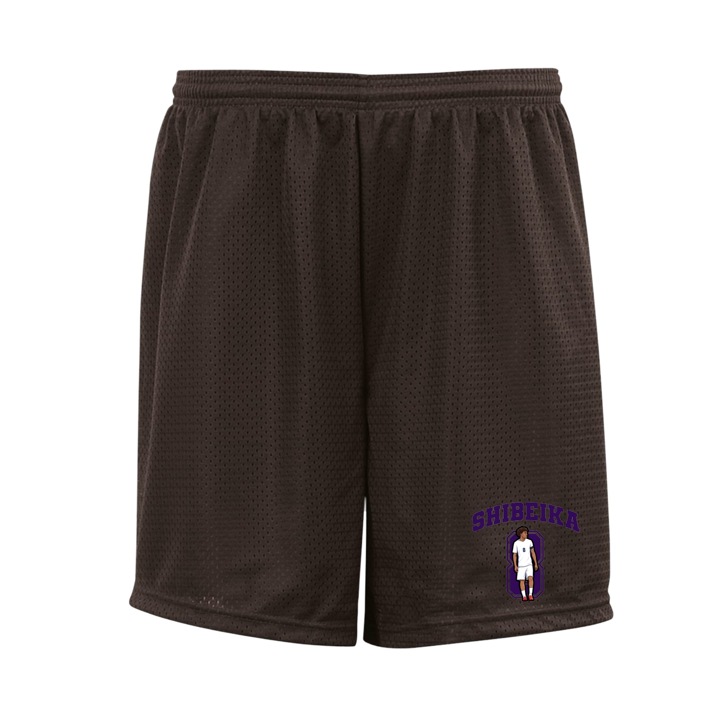 Shorts — Number in Brown