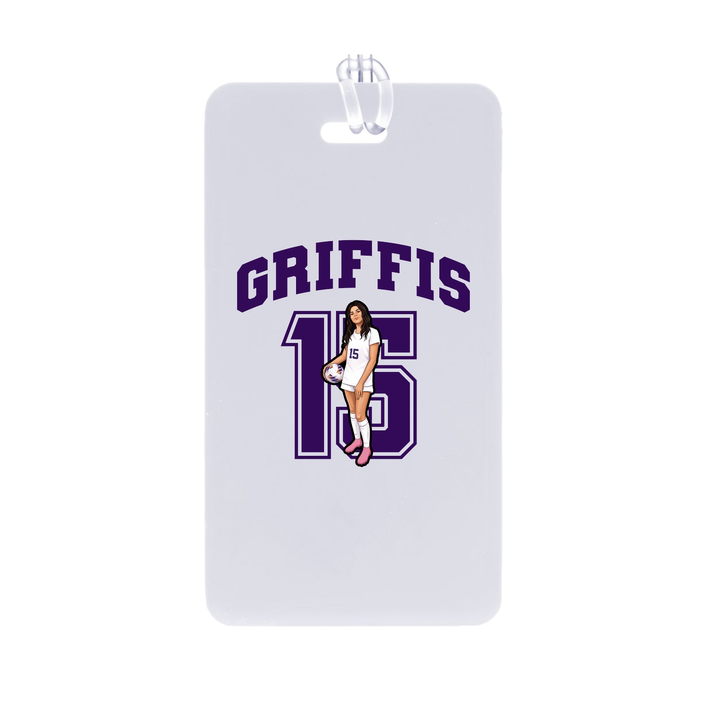 Bag Tag — Number in Classic
