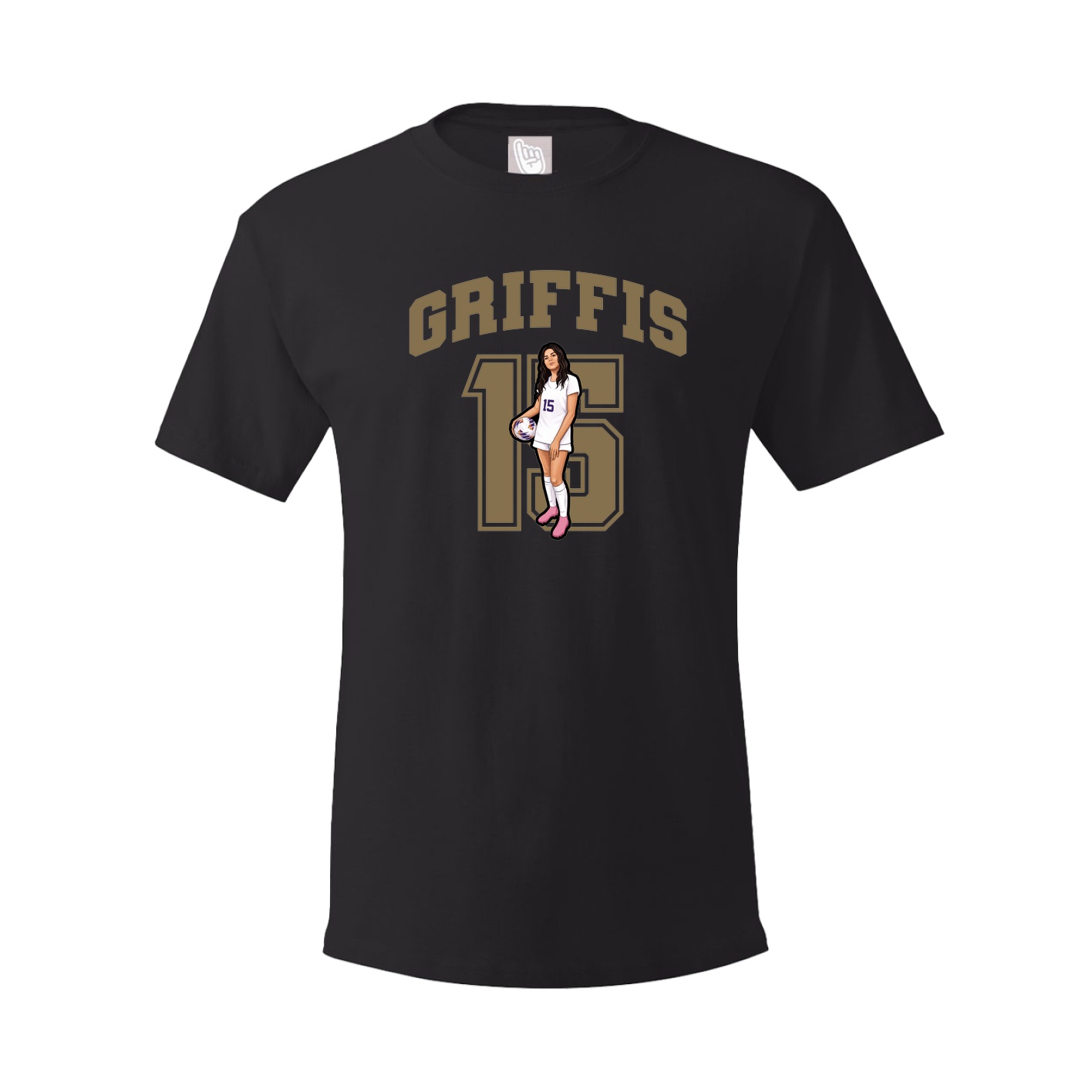 Tee — Number in Black