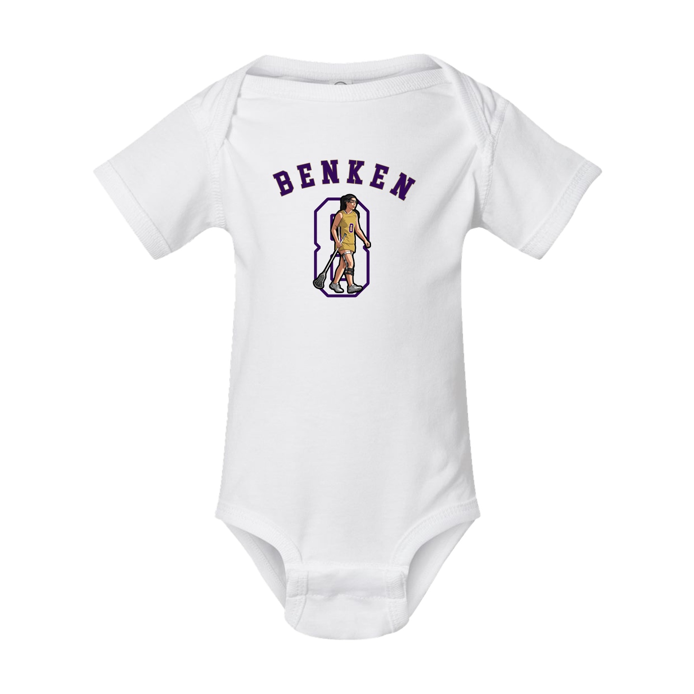 Baby Onesie — Shirsey Arch in White
