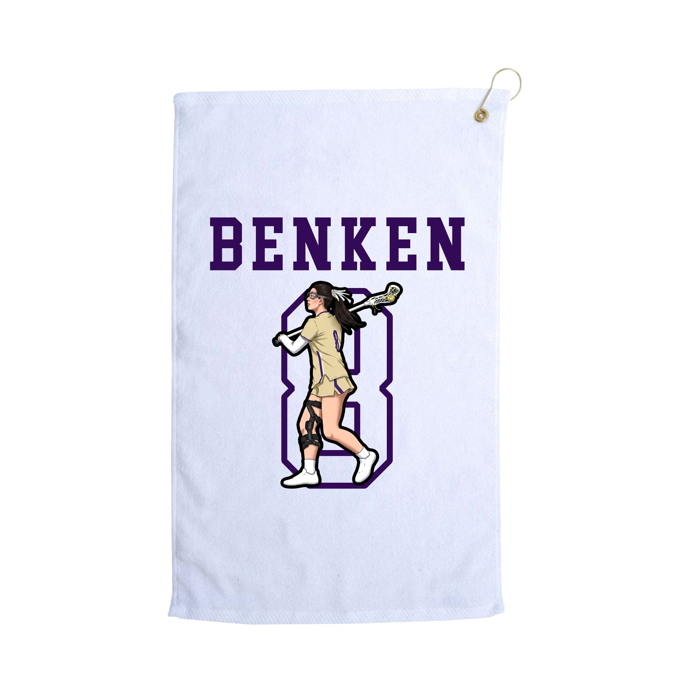 Golf Towel — Shirsey in White