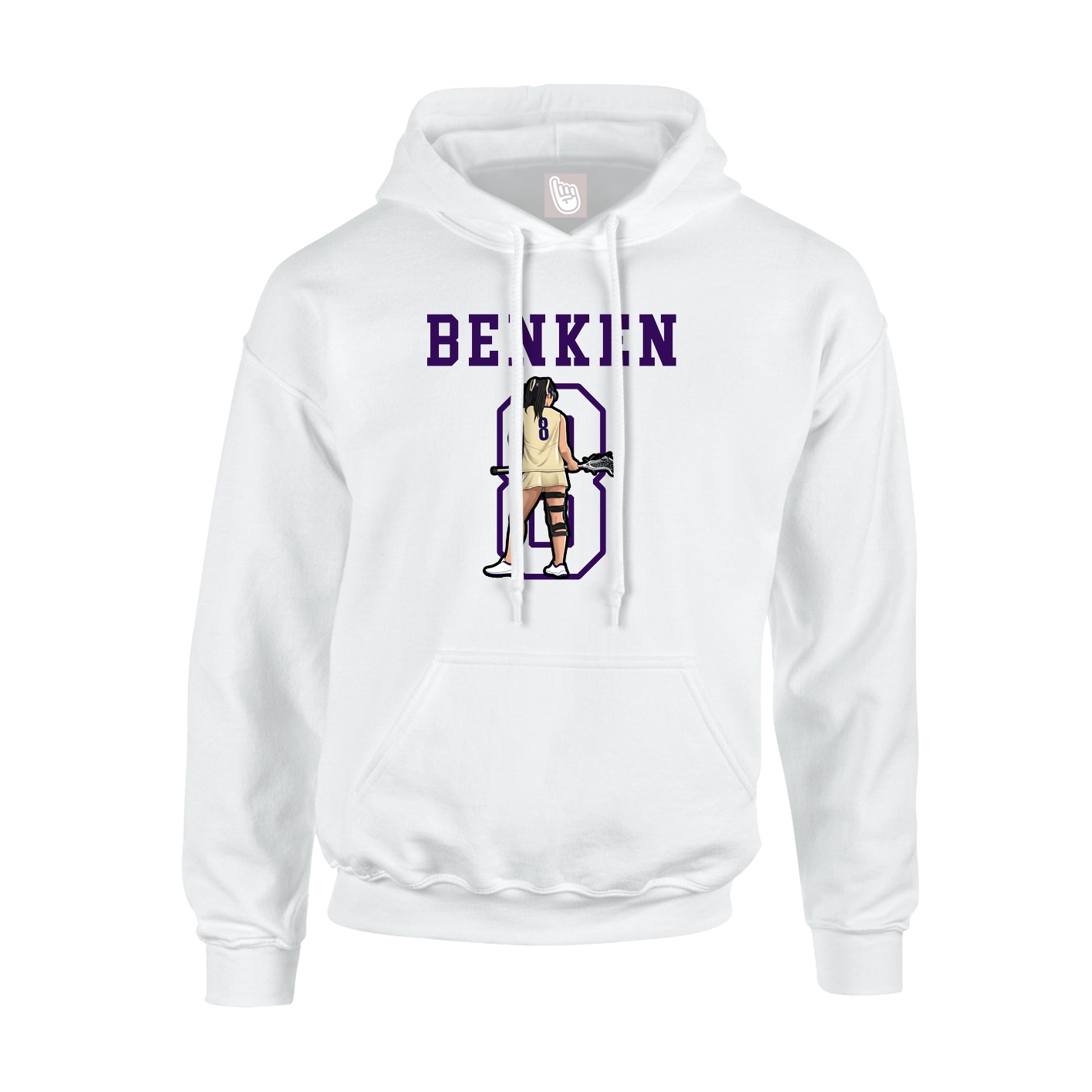 Hoodie — Shirsey in White