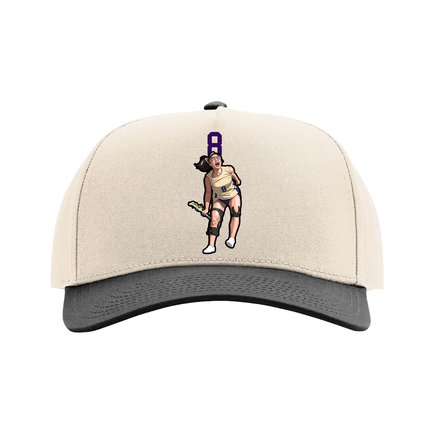 Full Fabric Five-Panel Champ Cap