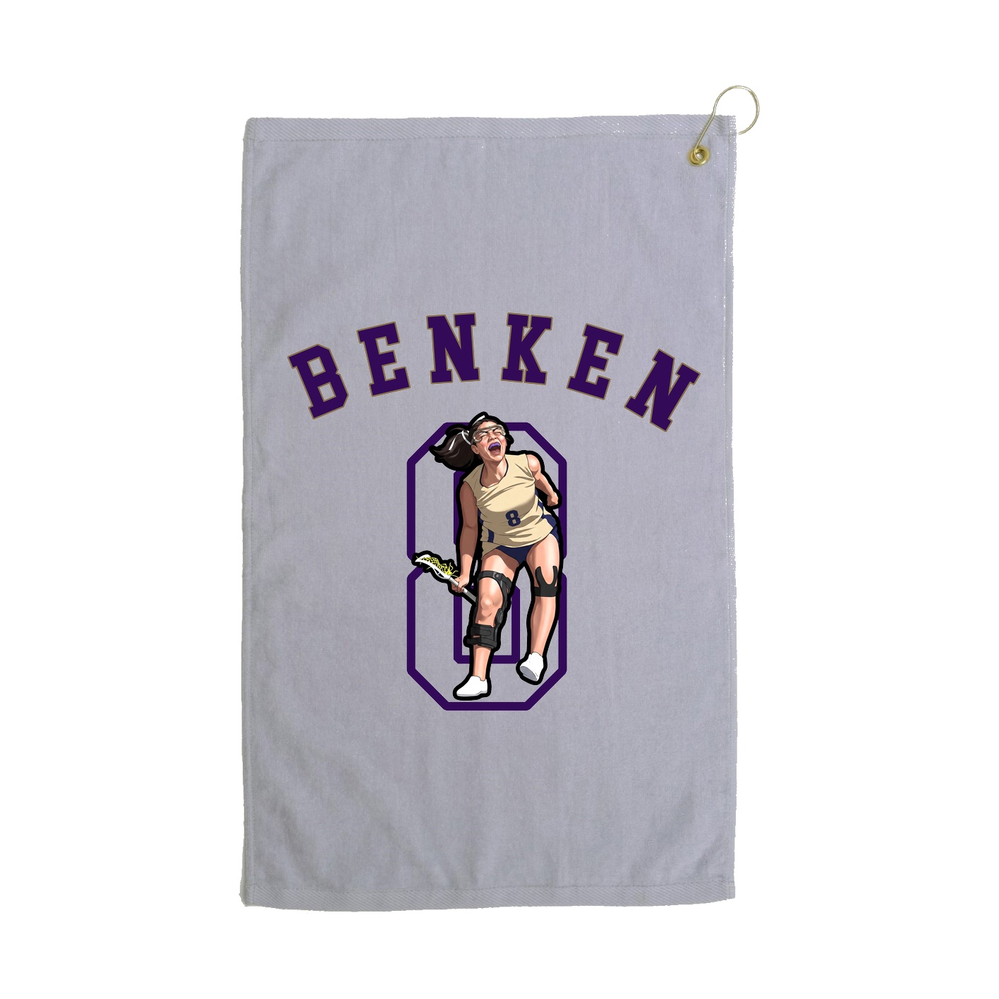 Golf Towel — Shirsey Arch in Grey