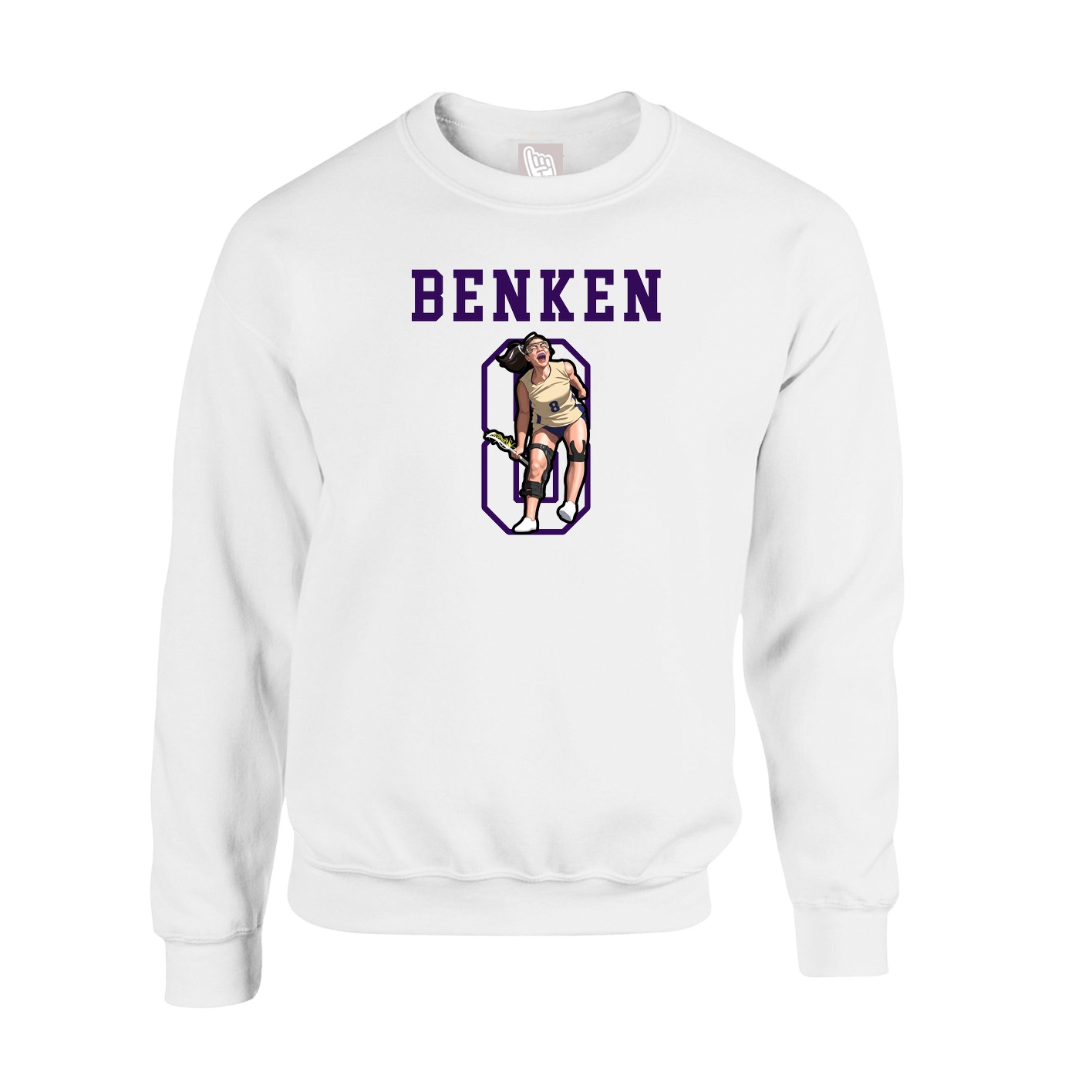 Fleece Crew — Shirsey in White
