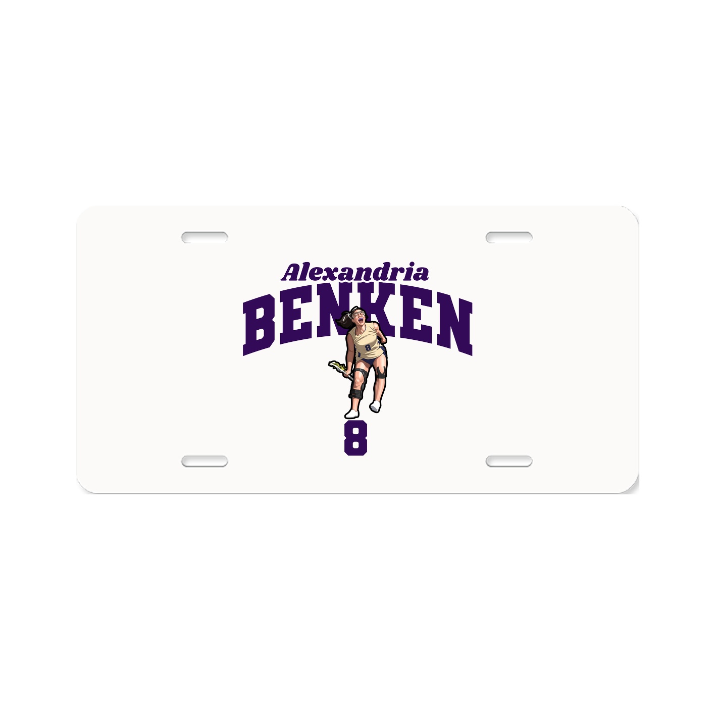 License Plate — Signature Arch in Classic