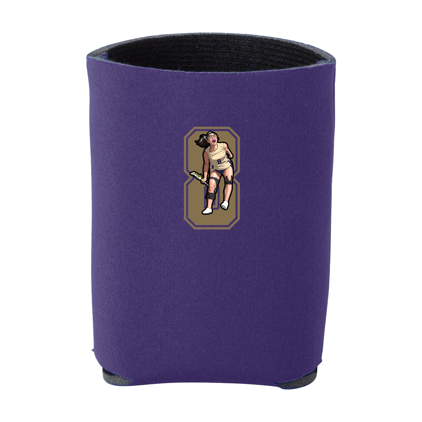 Can Holder — Number in Purple