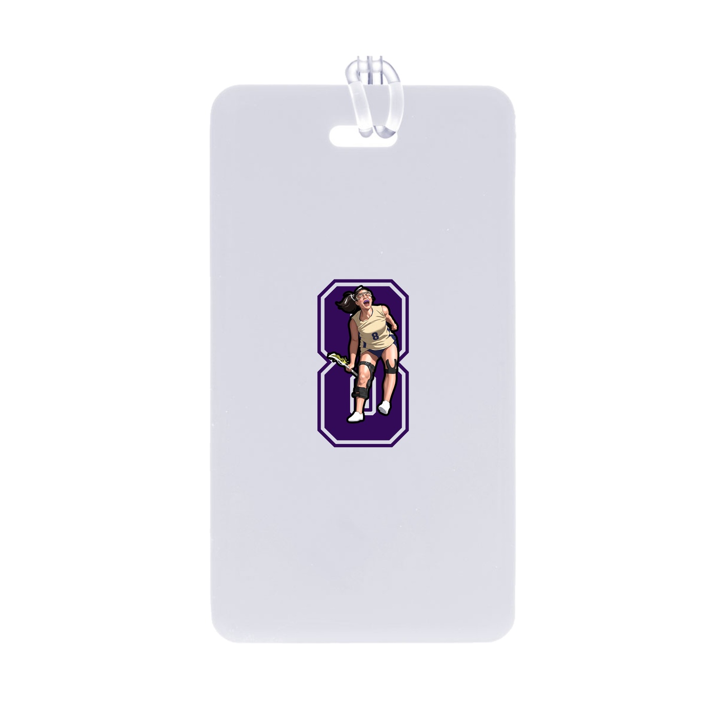 Bag Tag — Number in Classic
