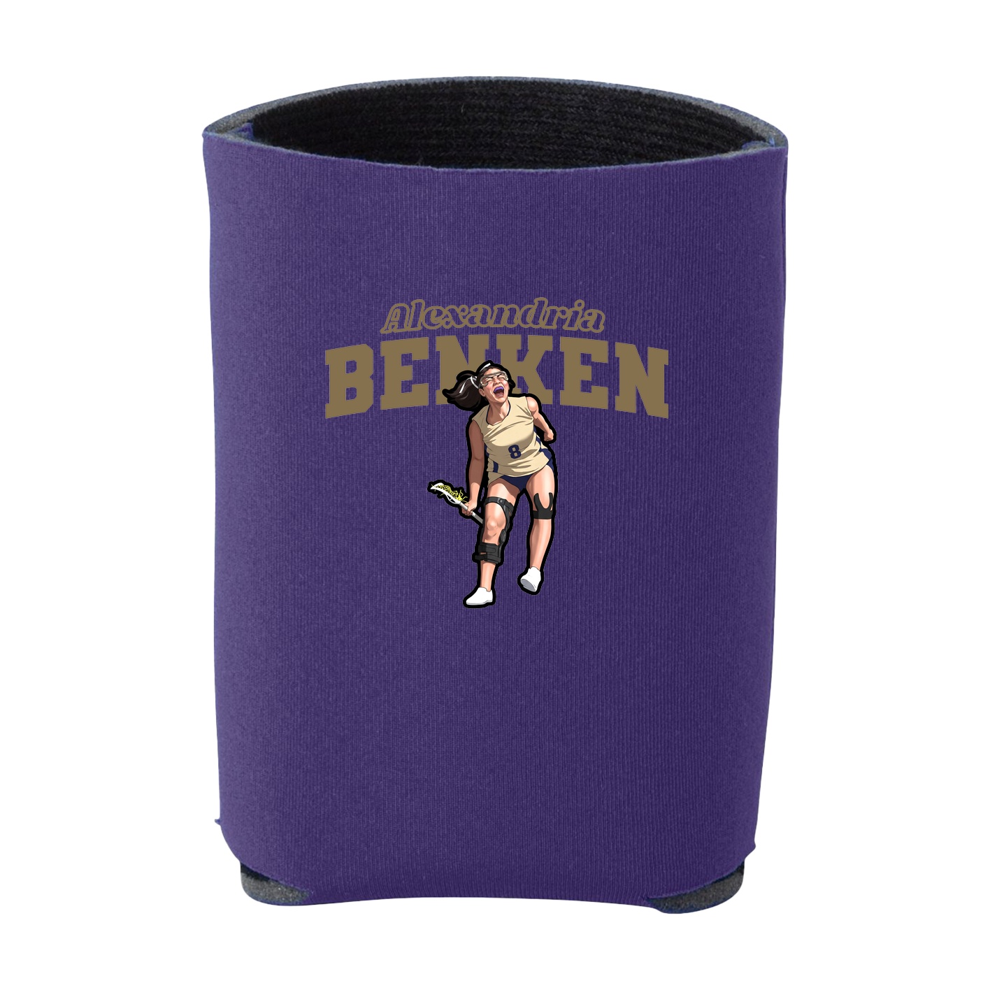 Can Holder — Name Arch in Purple