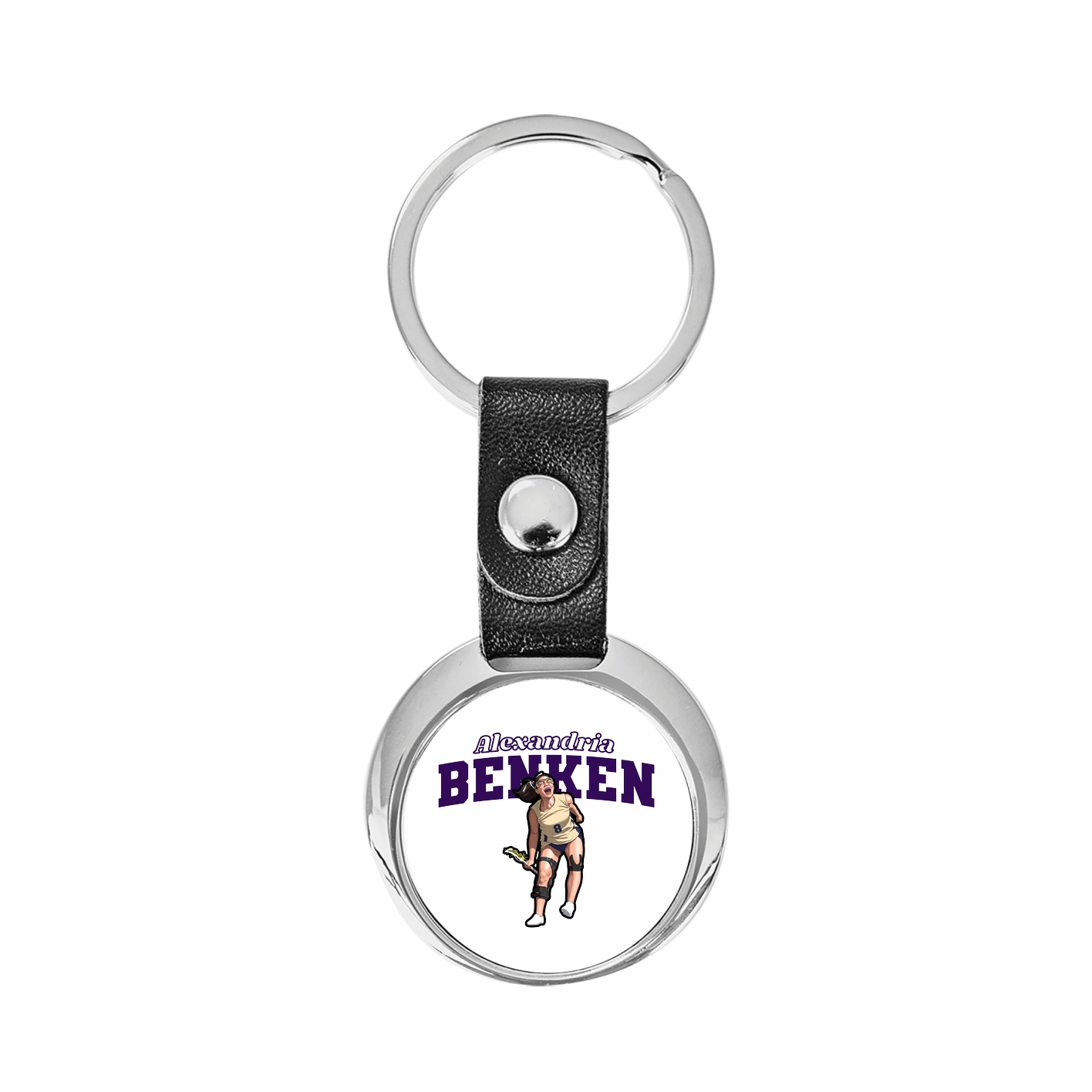 Key Chain — Name Arch in Classic