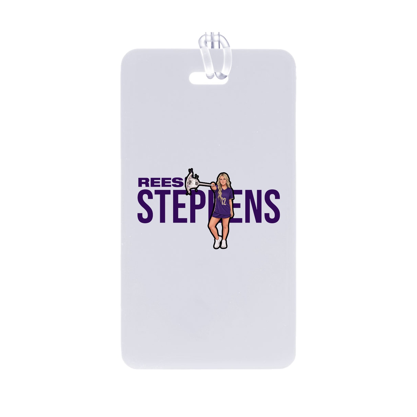 Bag Tag — Player Name in Classic