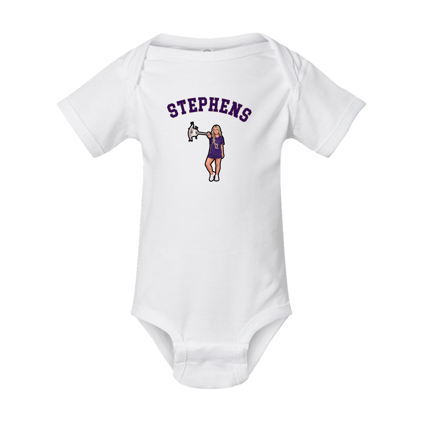 Baby Onesie — Shirsey Arch in White
